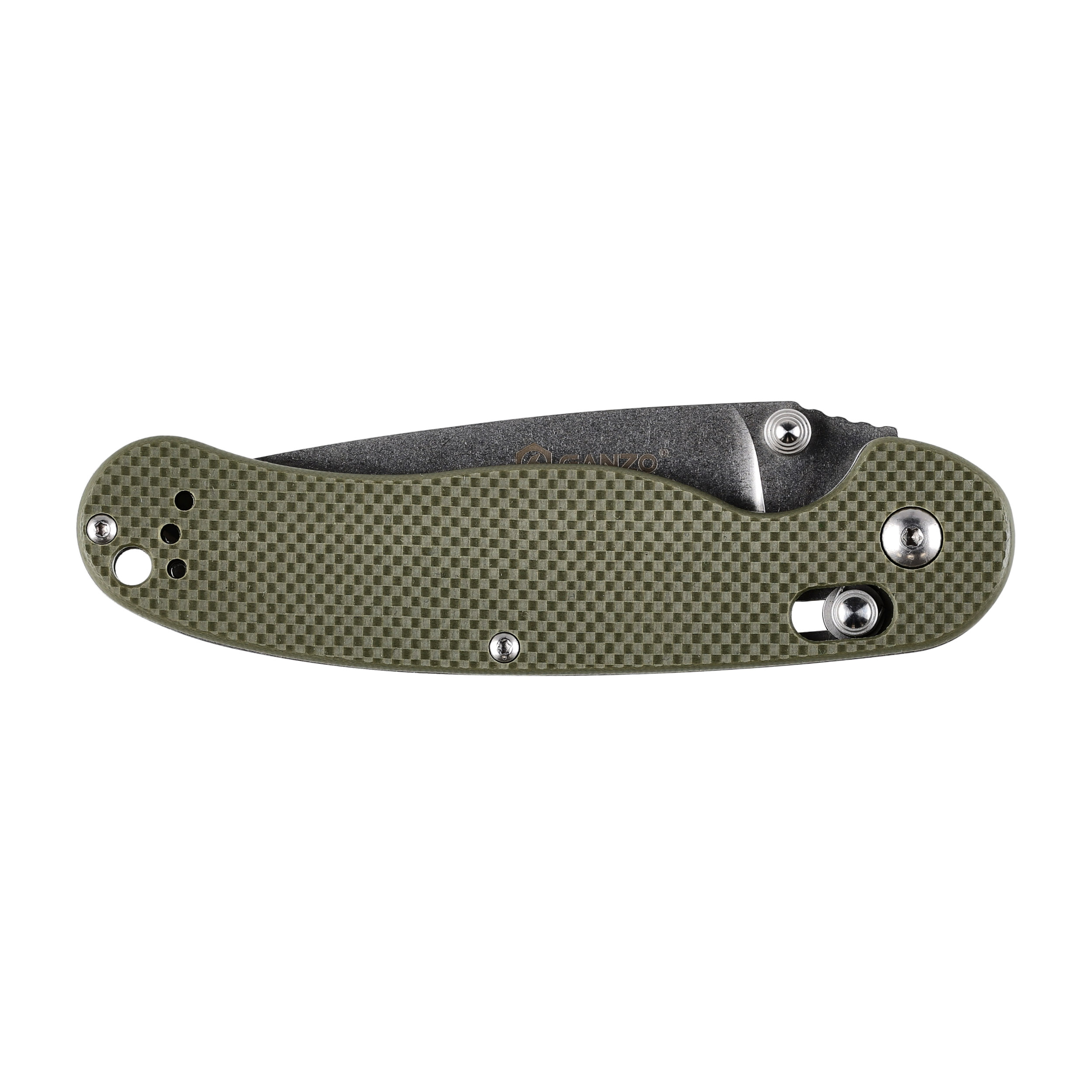 Nóż składany Ganzo D727M-GR zielony - obrazek 4