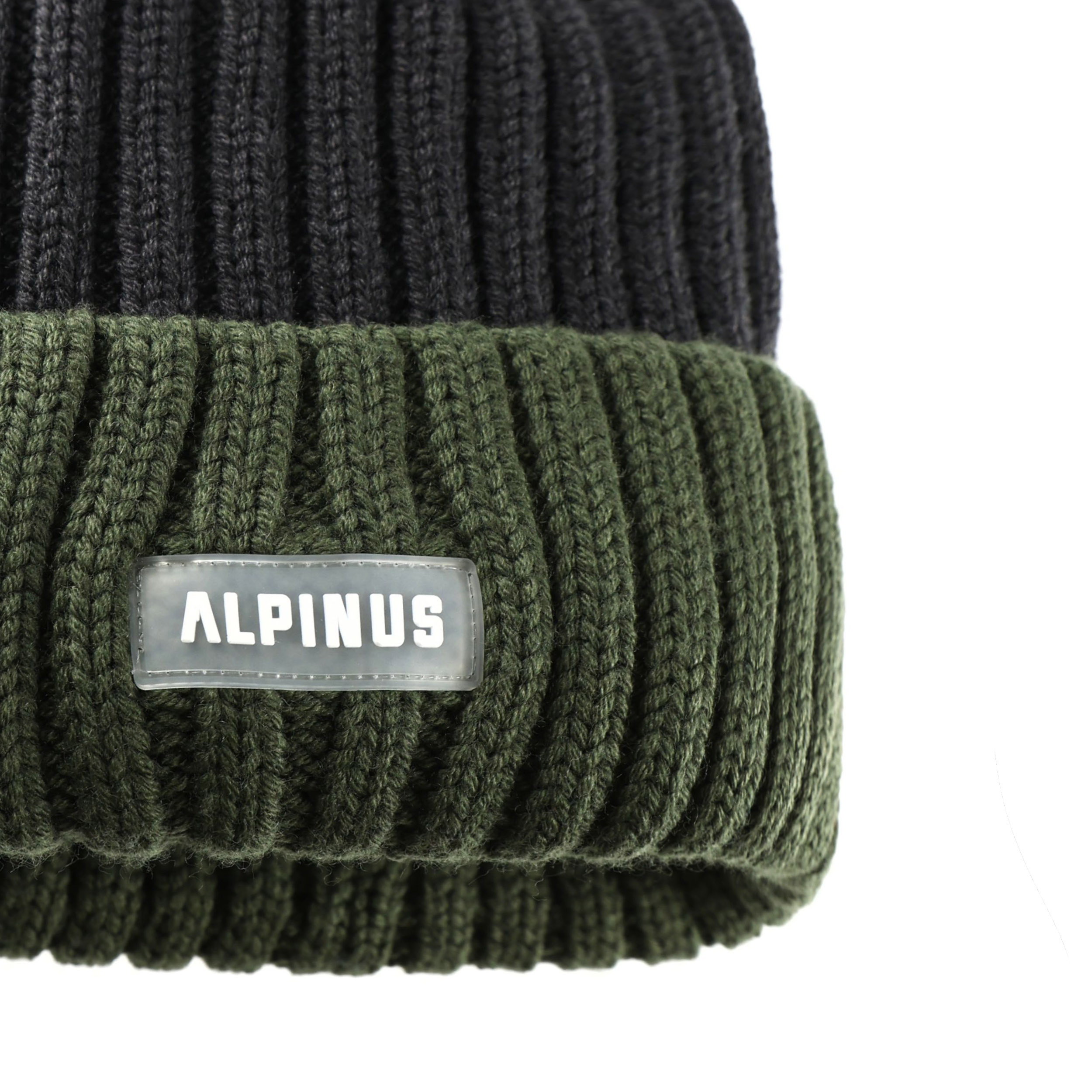 xCzapka Alpinus Matind Hat szaro-zielona L/XL - obrazek 4