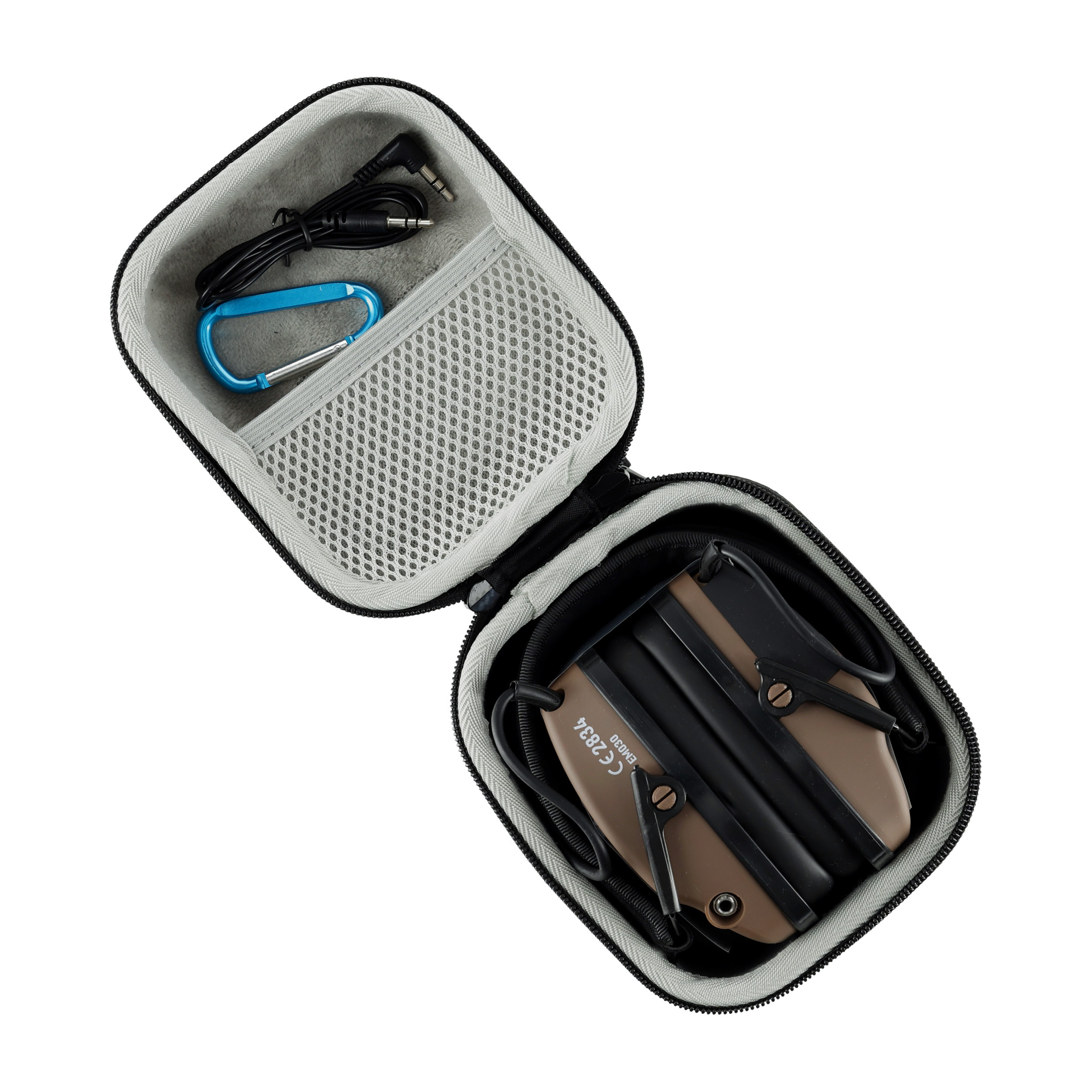 Ochronniki słuchu aktywne RealHunter Active ProSHOT BT brązowe - obrazek 6