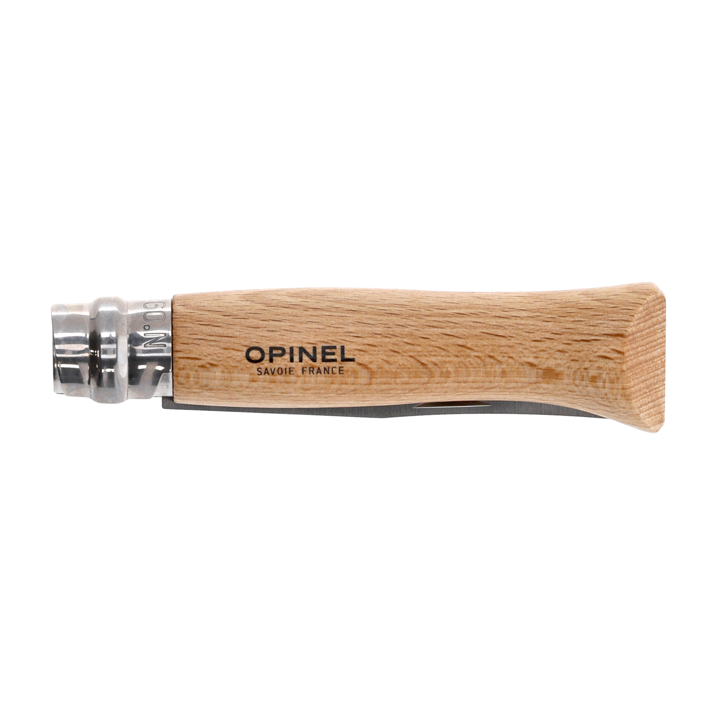 Nóż składany Opinel 9 inox buk - obrazek 4