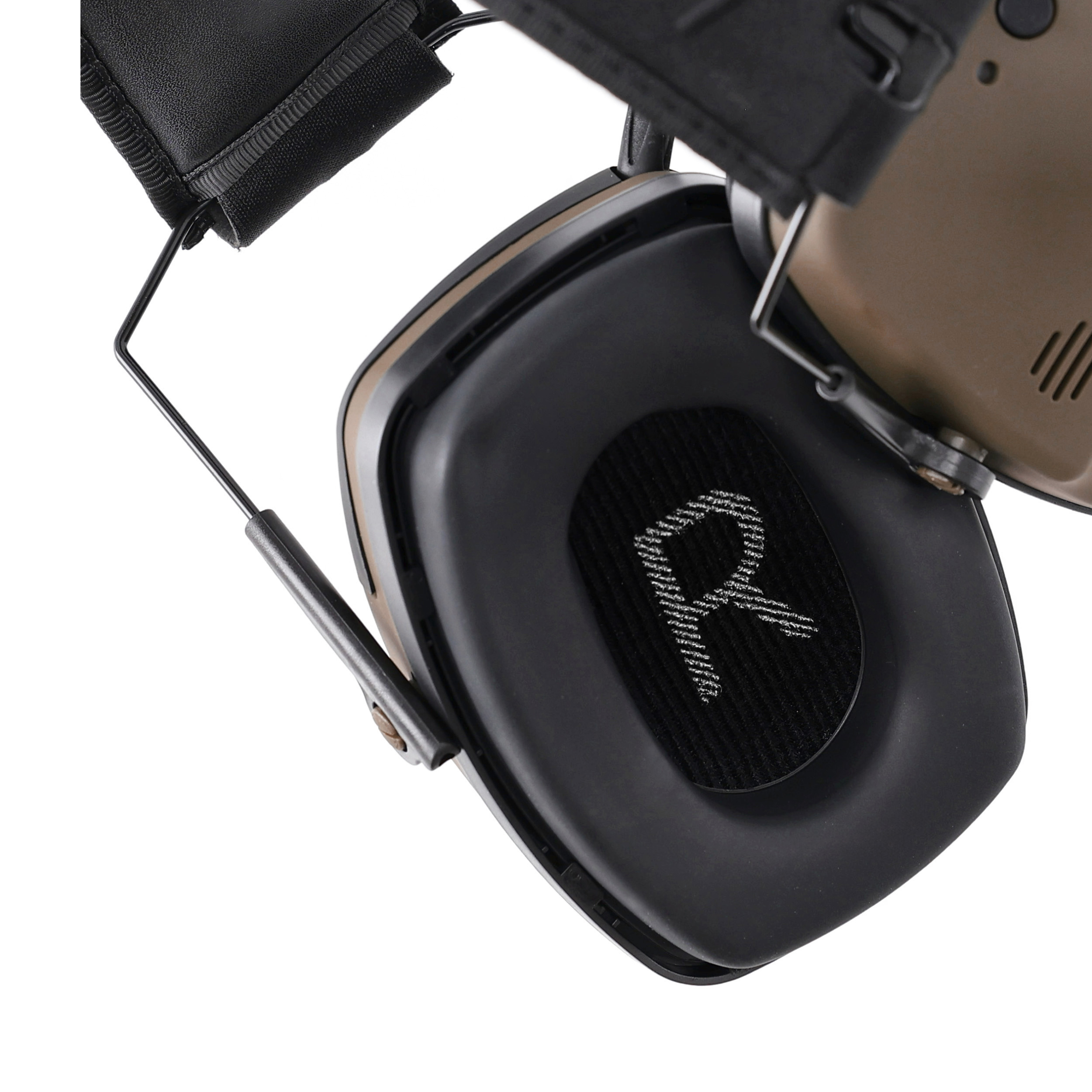 Ochronniki słuchu aktywne RealHunter Active ProSHOT BT brązowe - obrazek 4