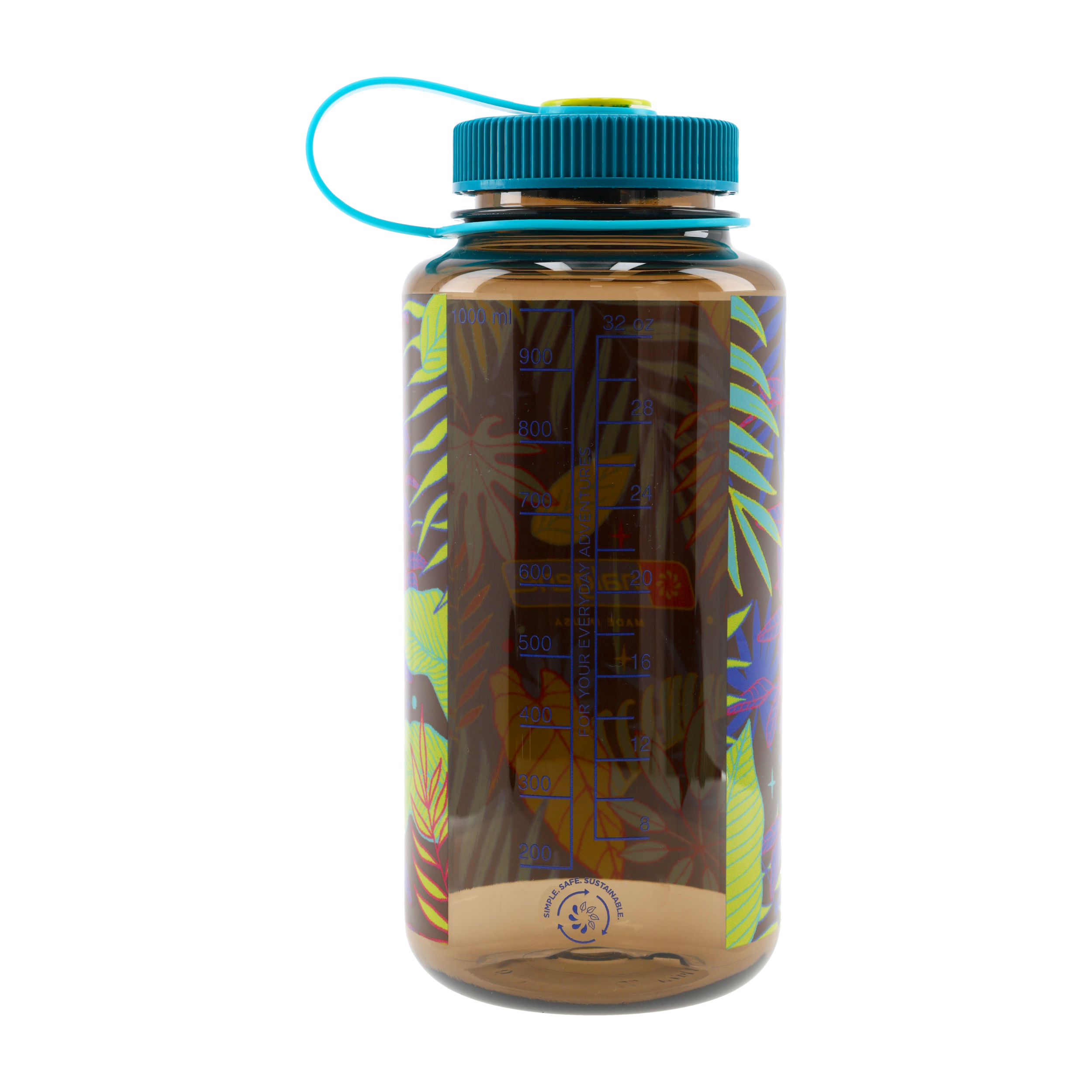 Butelka Nalgene Wide Mouth 1 l Botanical Ferns - obrazek 2