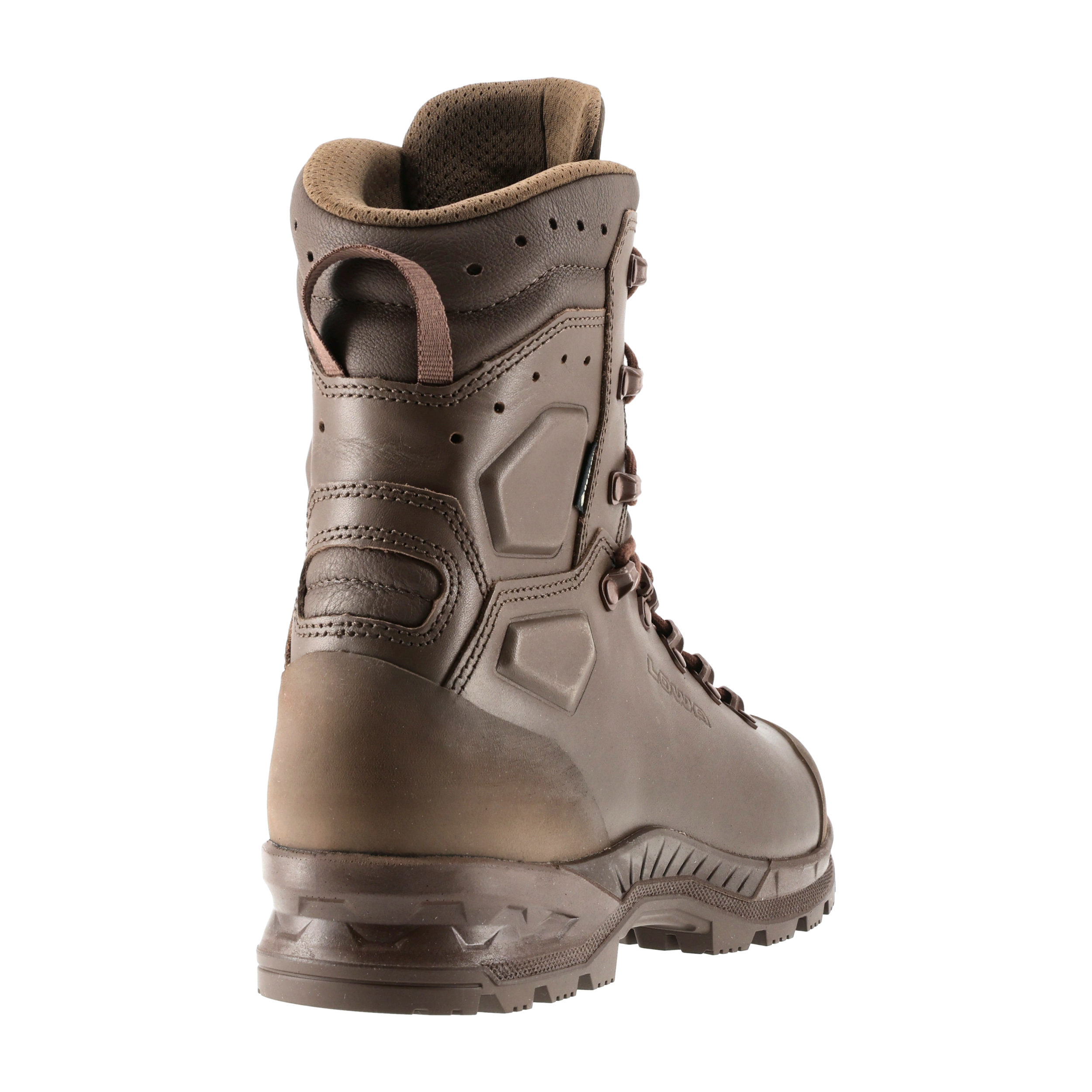 Buty męskie LOWA Combat Boot, ciemnobrązowe 44 - obrazek 4