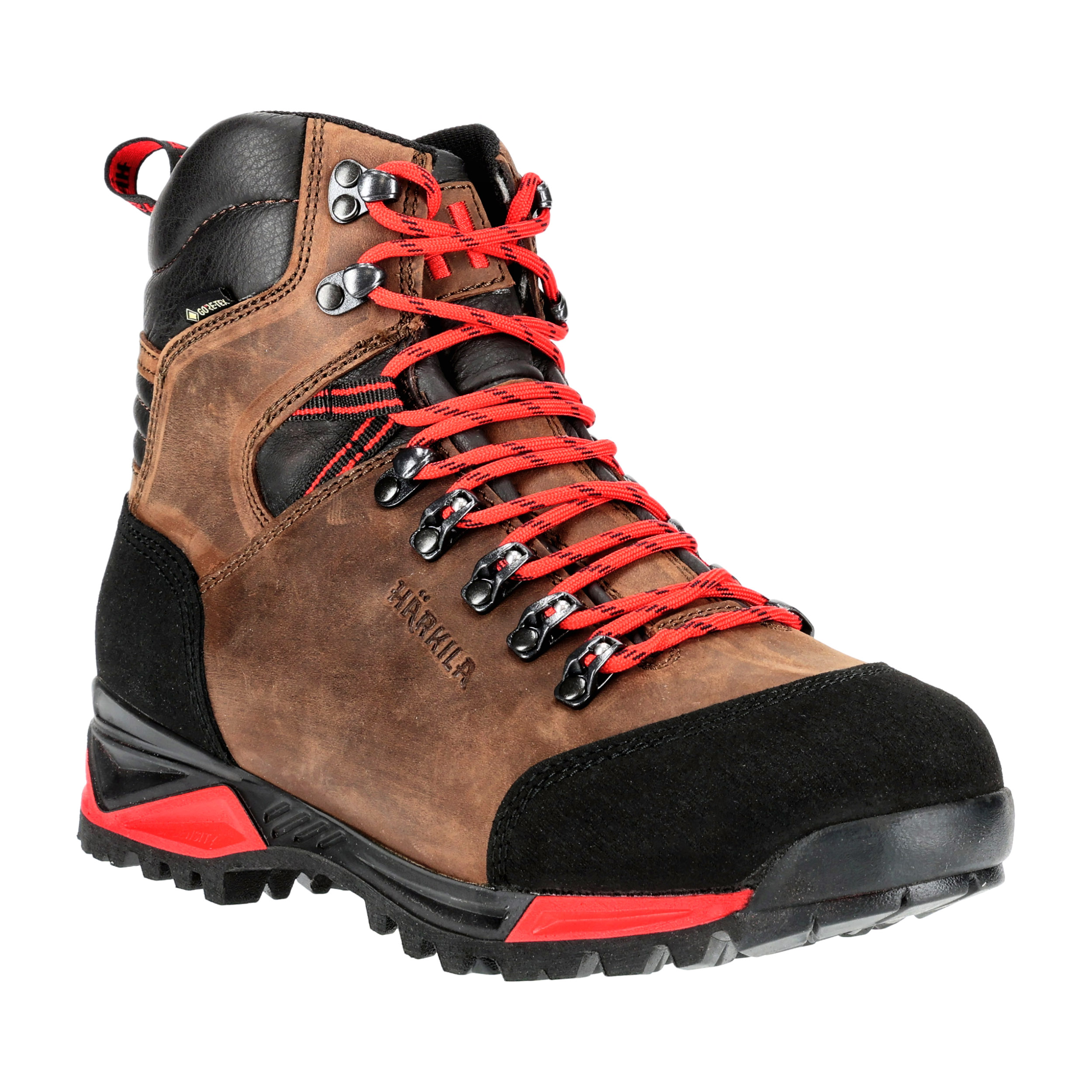 Buty męskie Härkila Forest Hunter GTX Mid Dark brown 45 - obrazek 2