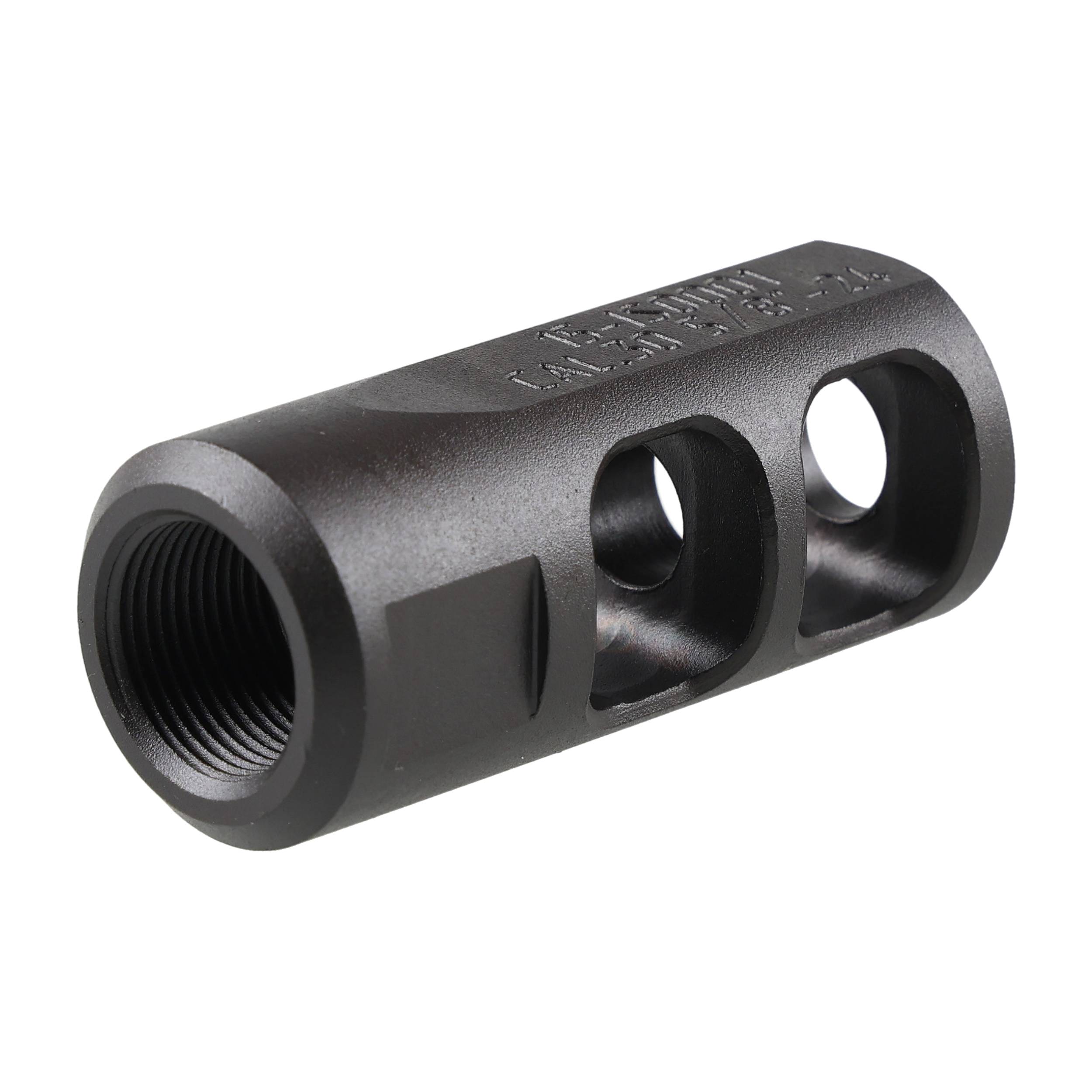 Hamulec wylotowy Audere Imperium kal. .30 5/8"-24 krótki, czarny - obrazek 3