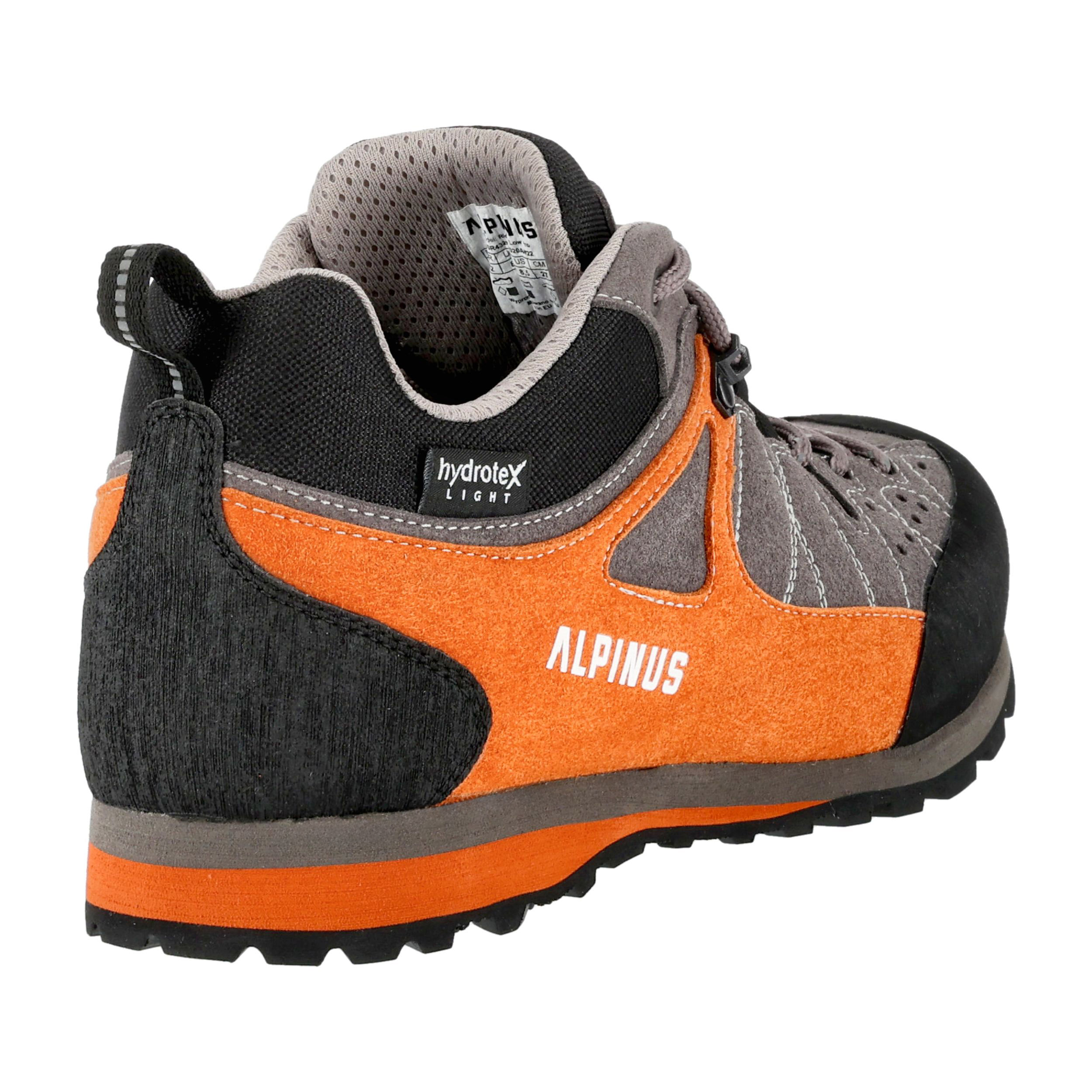 Buty męskie Alpinus The Ridge Low Pro antracytowo-pomarańczowe 45 - obrazek 4