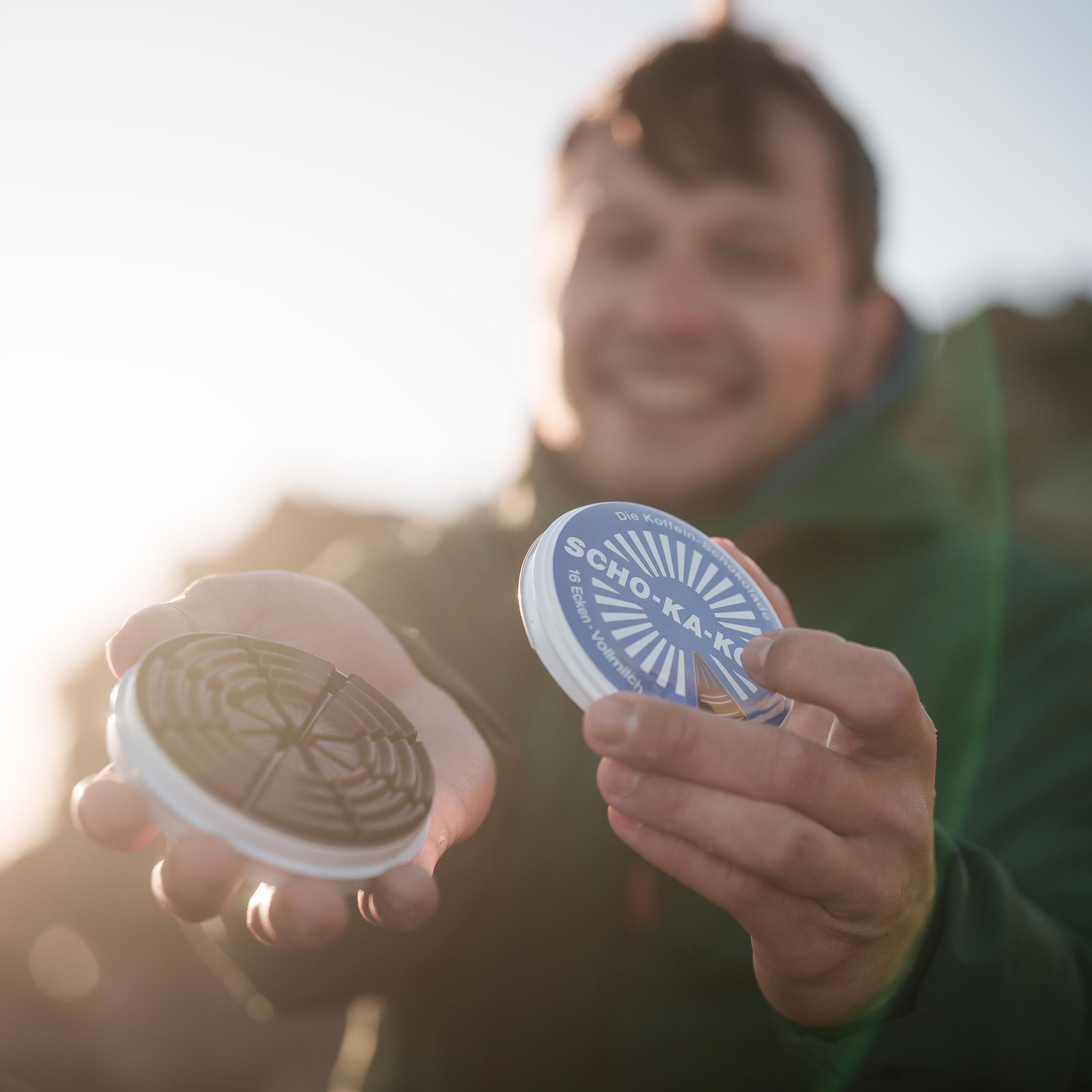 Czekolada Scho-Ka-Kola mleczna z kofeiną 100 g - obrazek 3