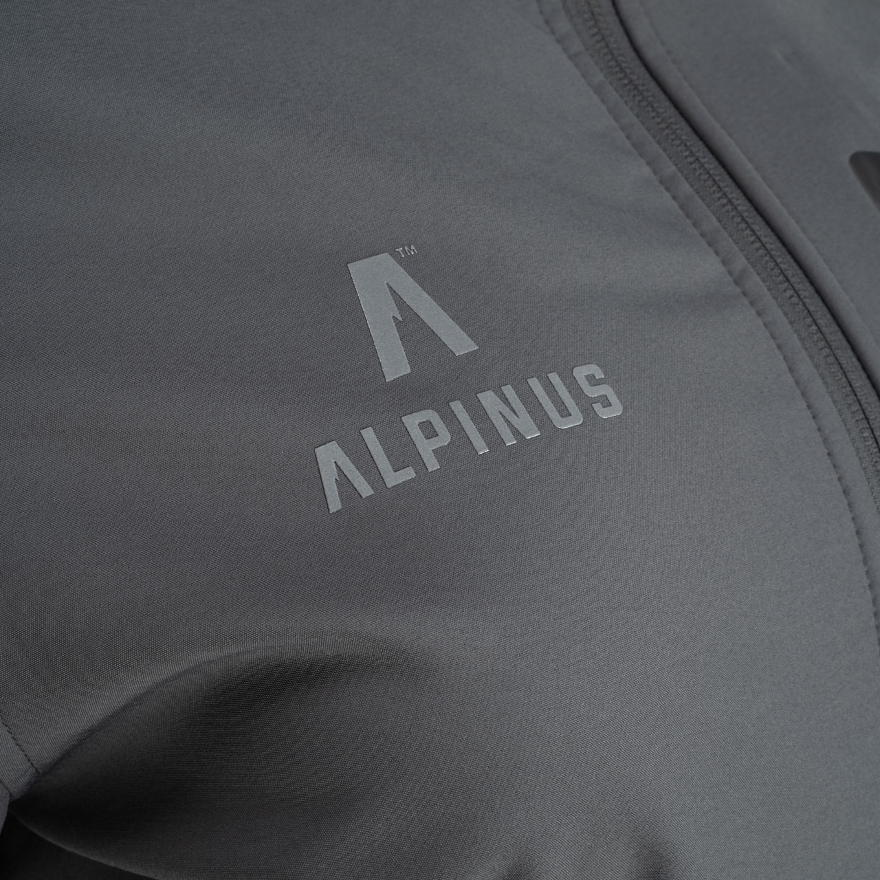 Kurtka damska Alpinus Softshell Bergamo grafitowa M - obrazek 3