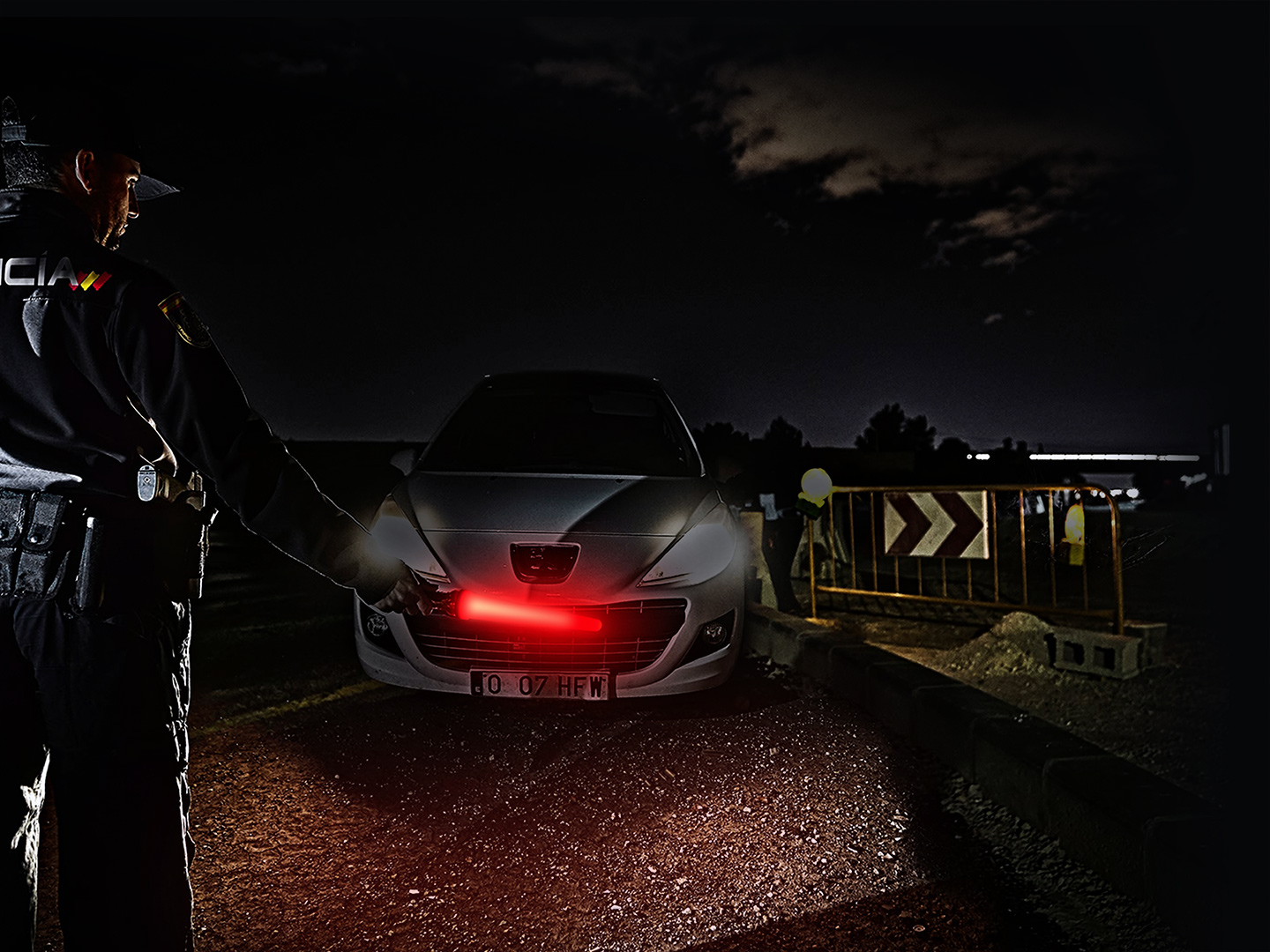 Dyfuzor czerwony Fenix Traffic Wand AOT-S+ mały - obrazek 7