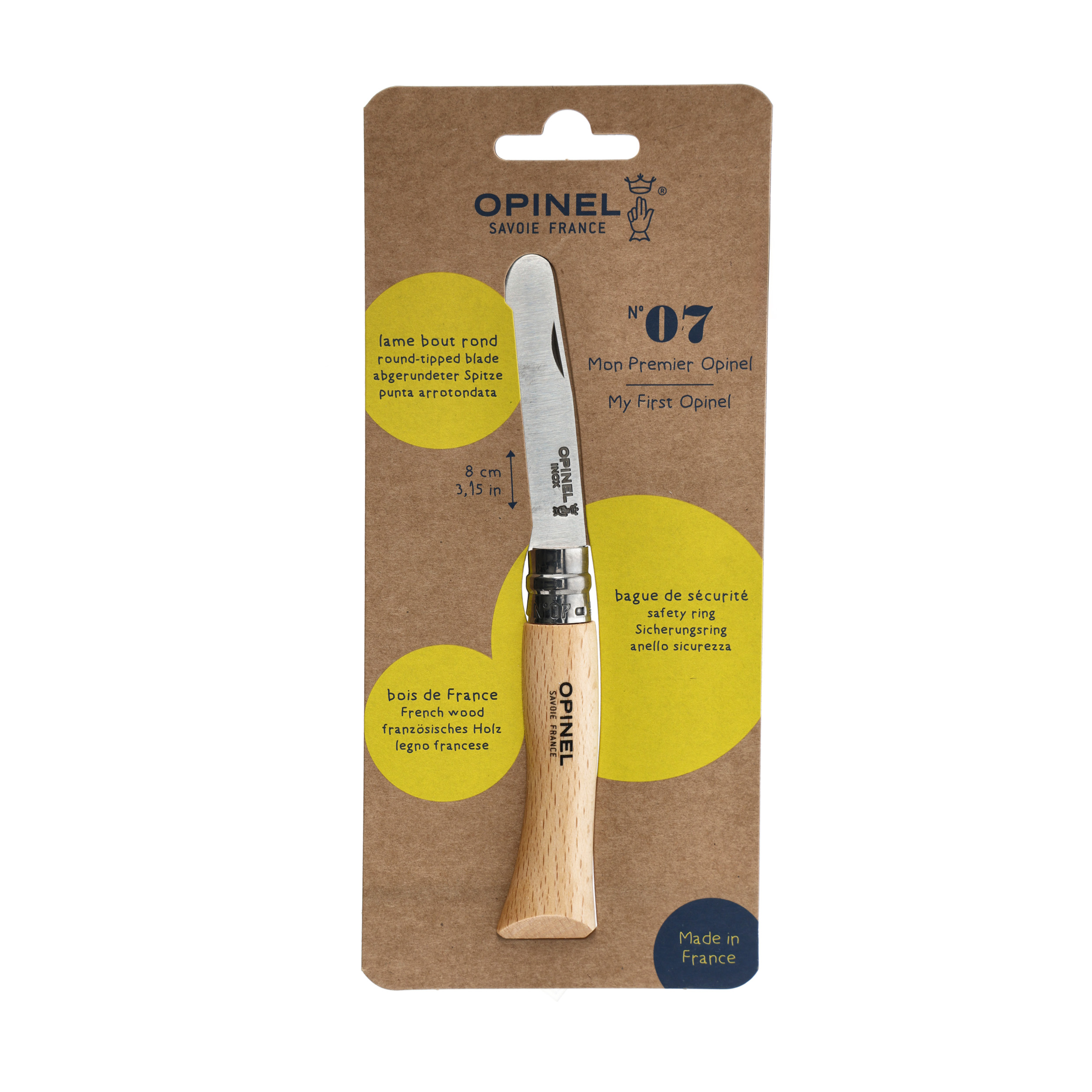 Nóż My First Opinel natural 07 - obrazek 4