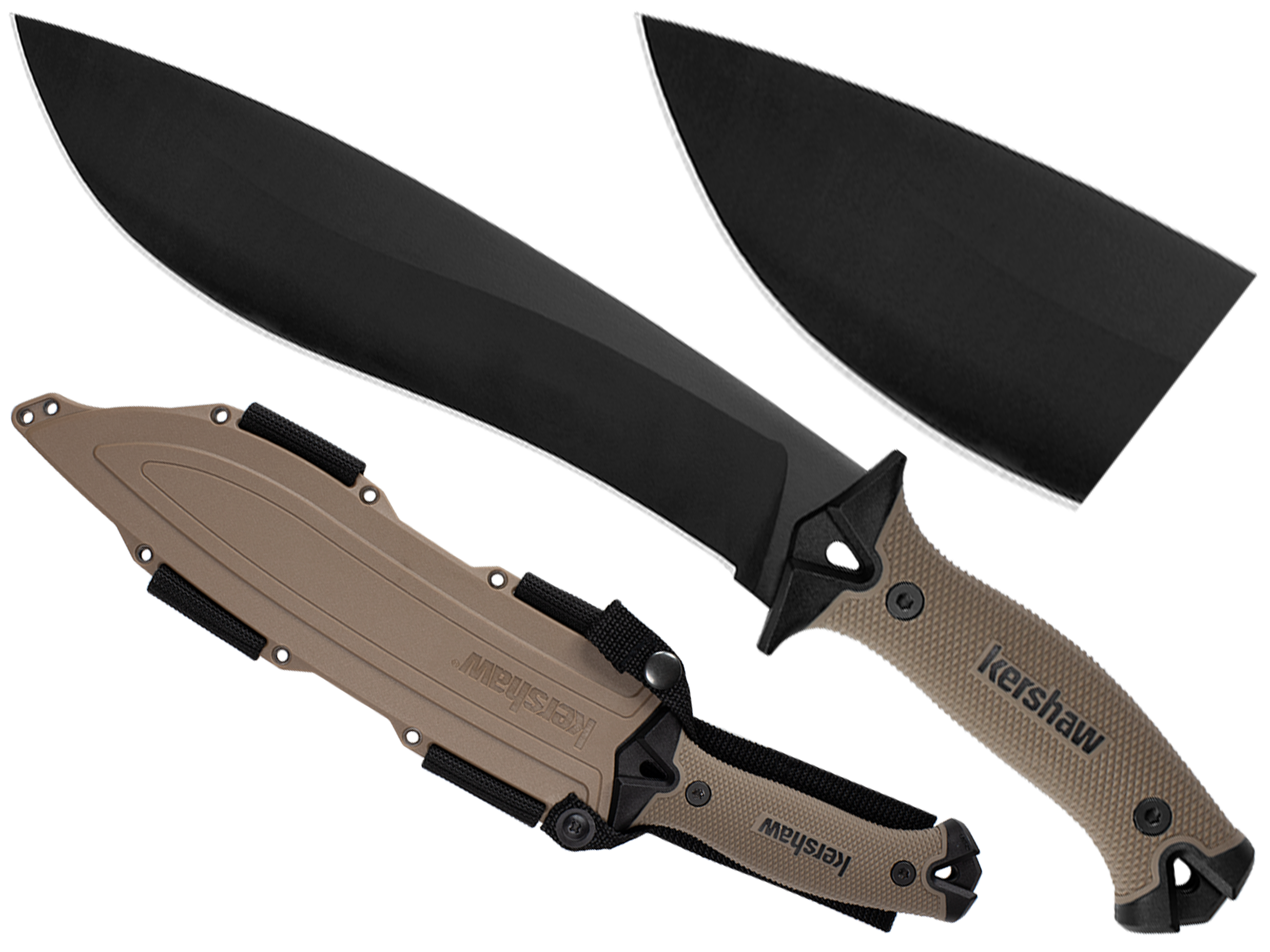 Maczeta Kershaw Camp 10 Tan 1077TAN - obrazek 5