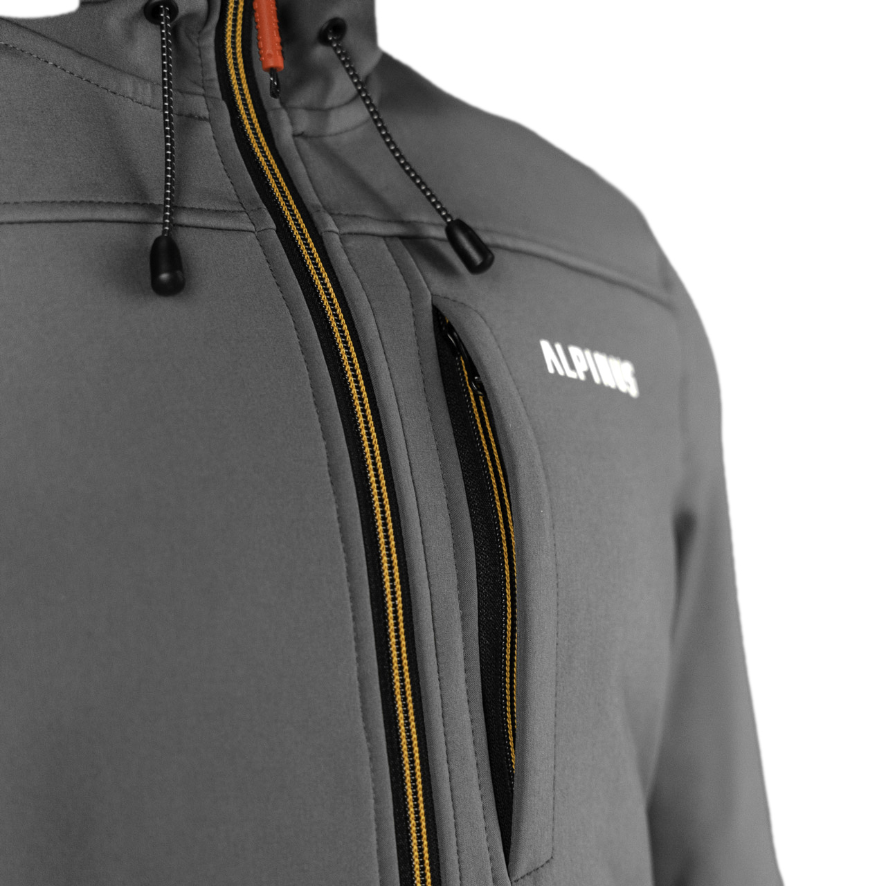 Kurtka męska Alpinus softshell Vinicunca szara L - obrazek 2