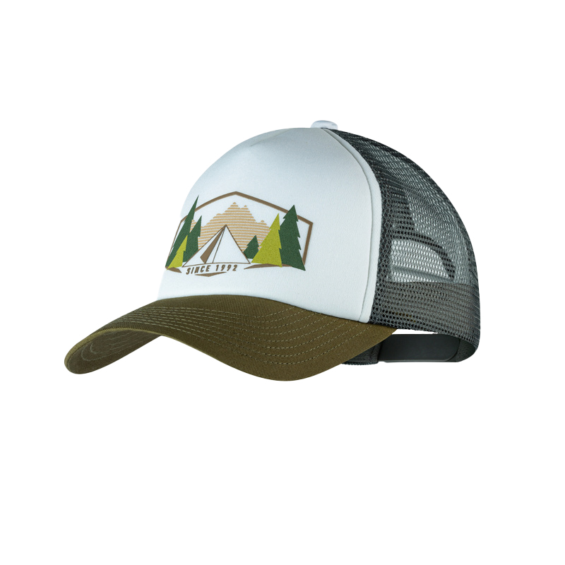 Czapka unisex BUFF Trucker Cap Darryl biała L/XL