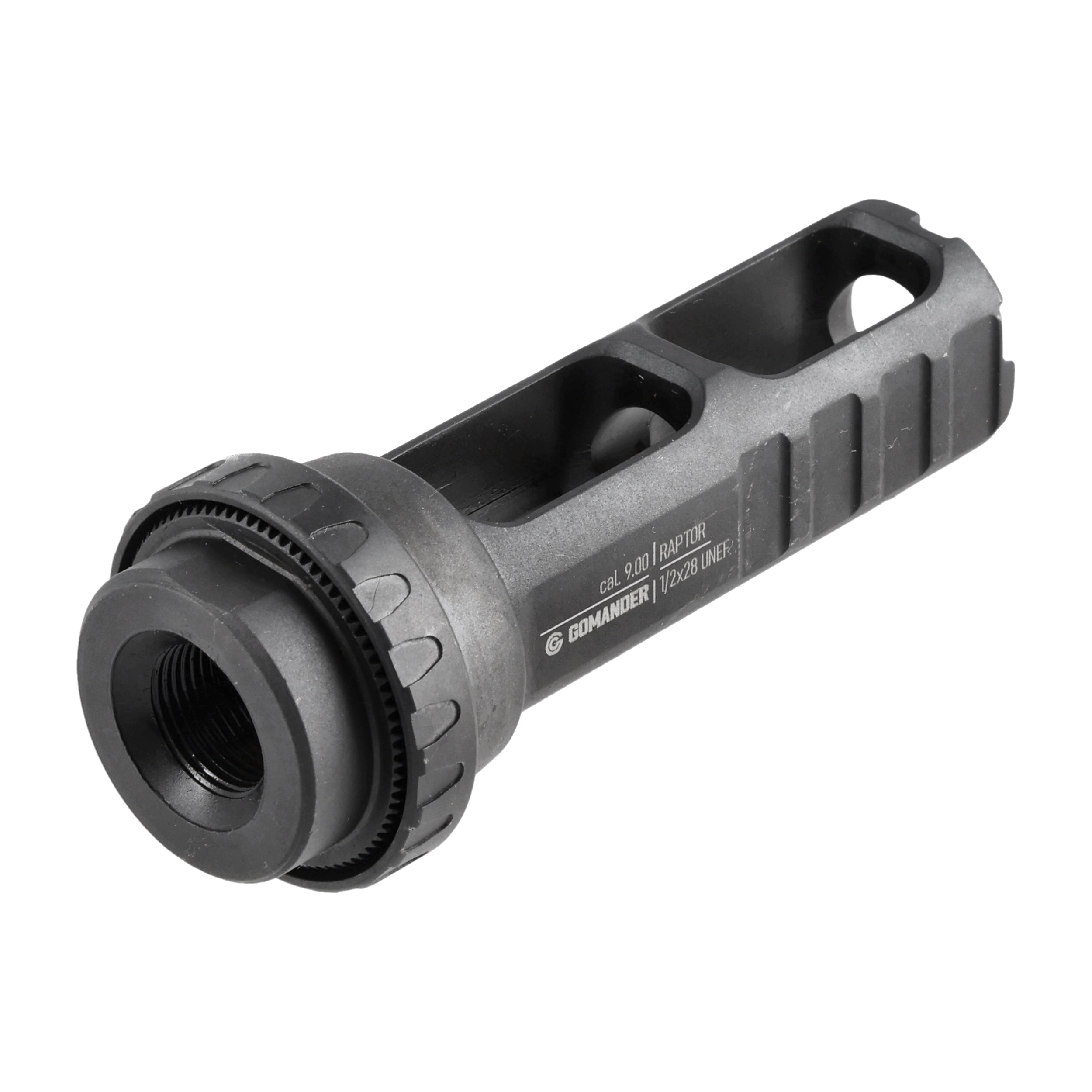 Hamulec wylotowy Gomander Raptor 9 mm 1/2x28 UNEF - obrazek 2