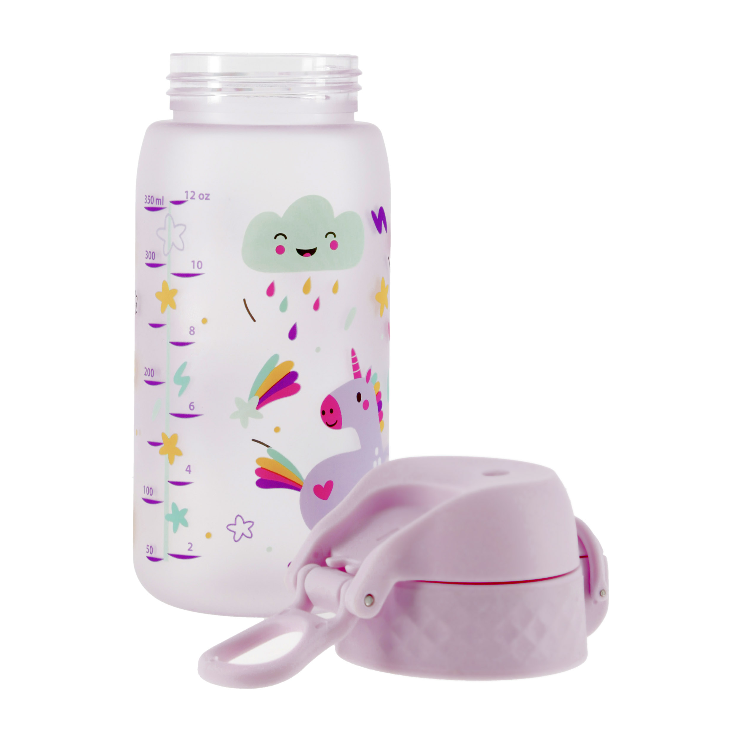 Bidon ION8 350 ml Jednorożec - obrazek 4