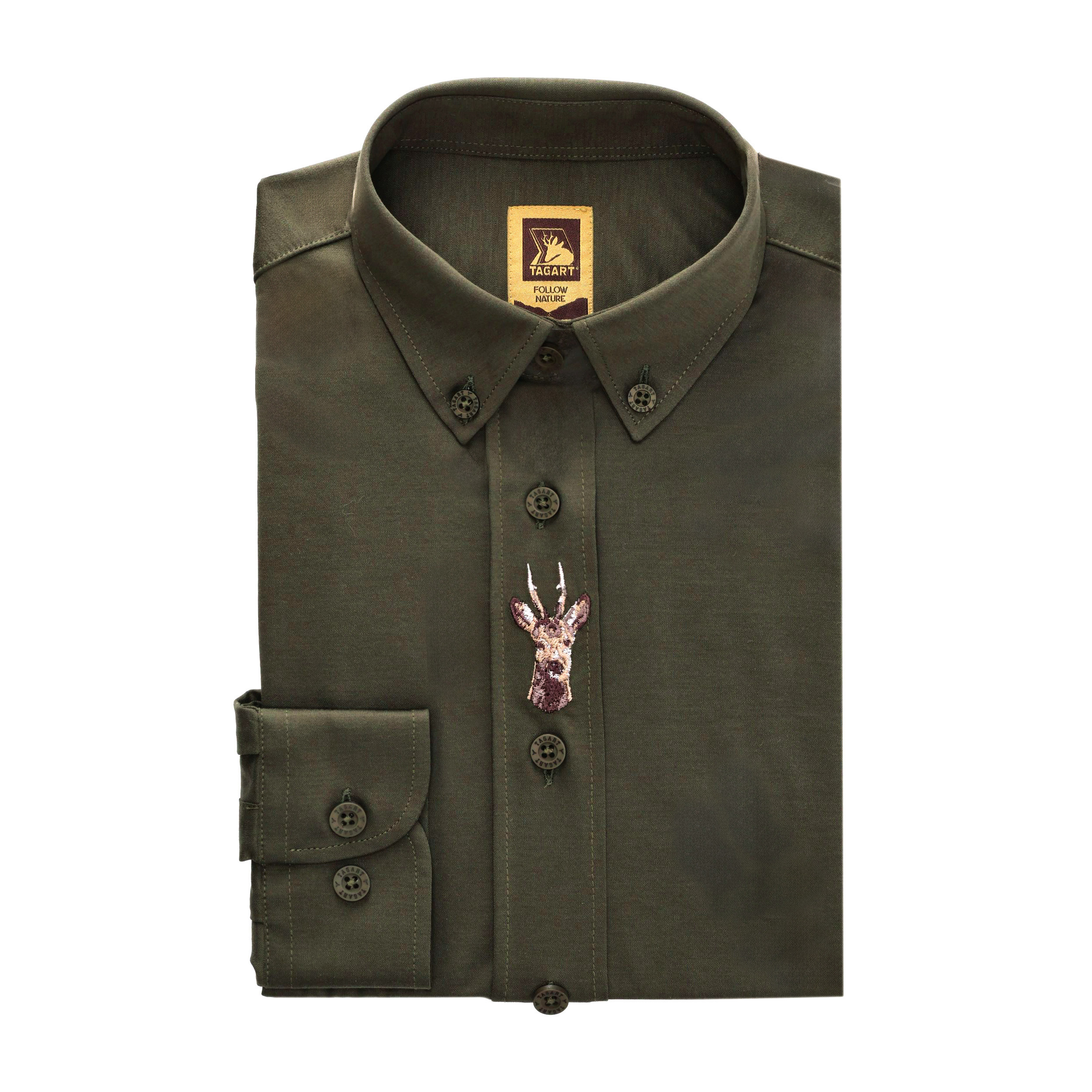 Koszula damska Tagart Koziołek ciemnozielona 2XL - obrazek 3