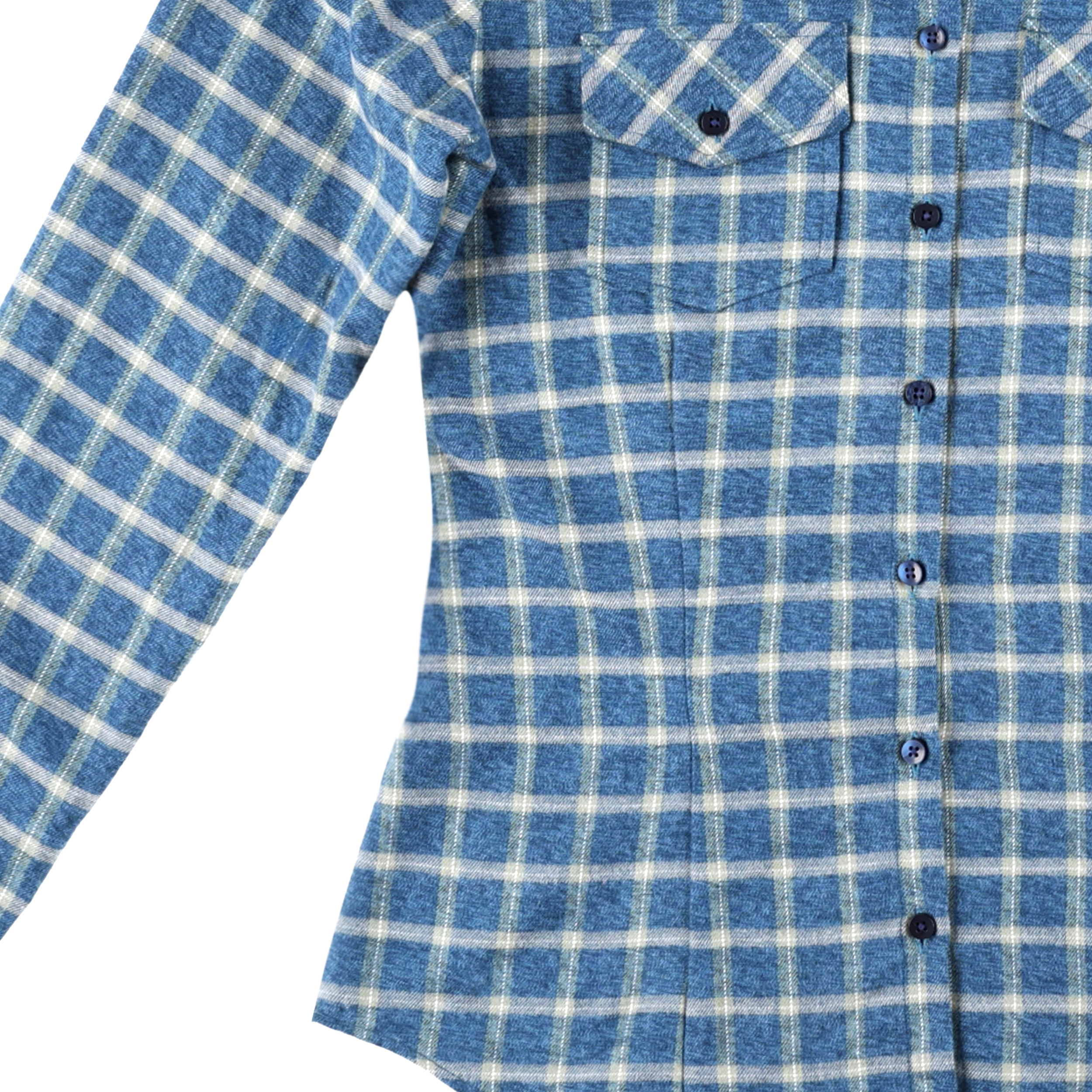 Koszula damska Tagart Fern niebieska L - obrazek 3