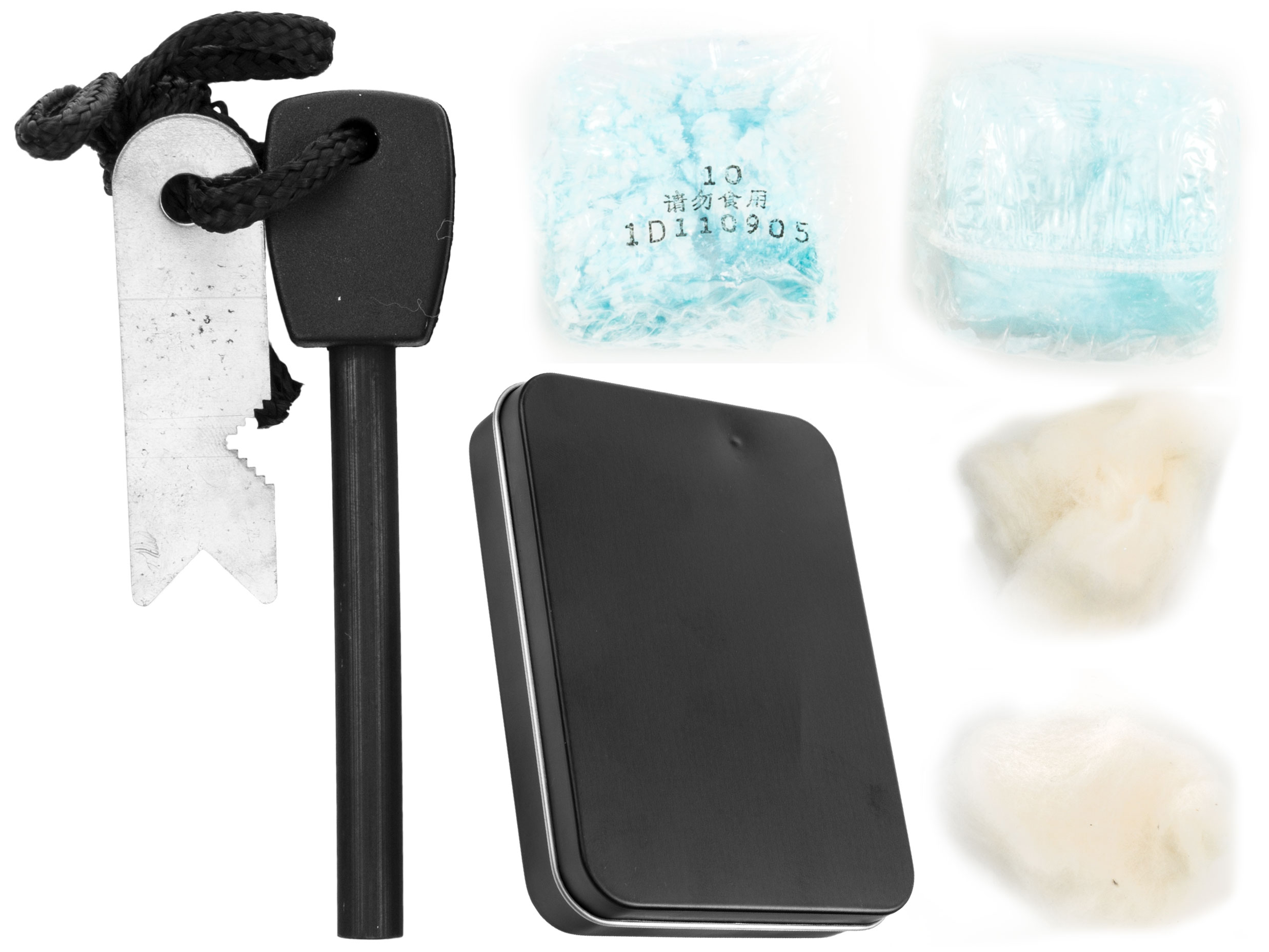 Krzesiwo z zestawem rozpalającym w etui - obrazek 7