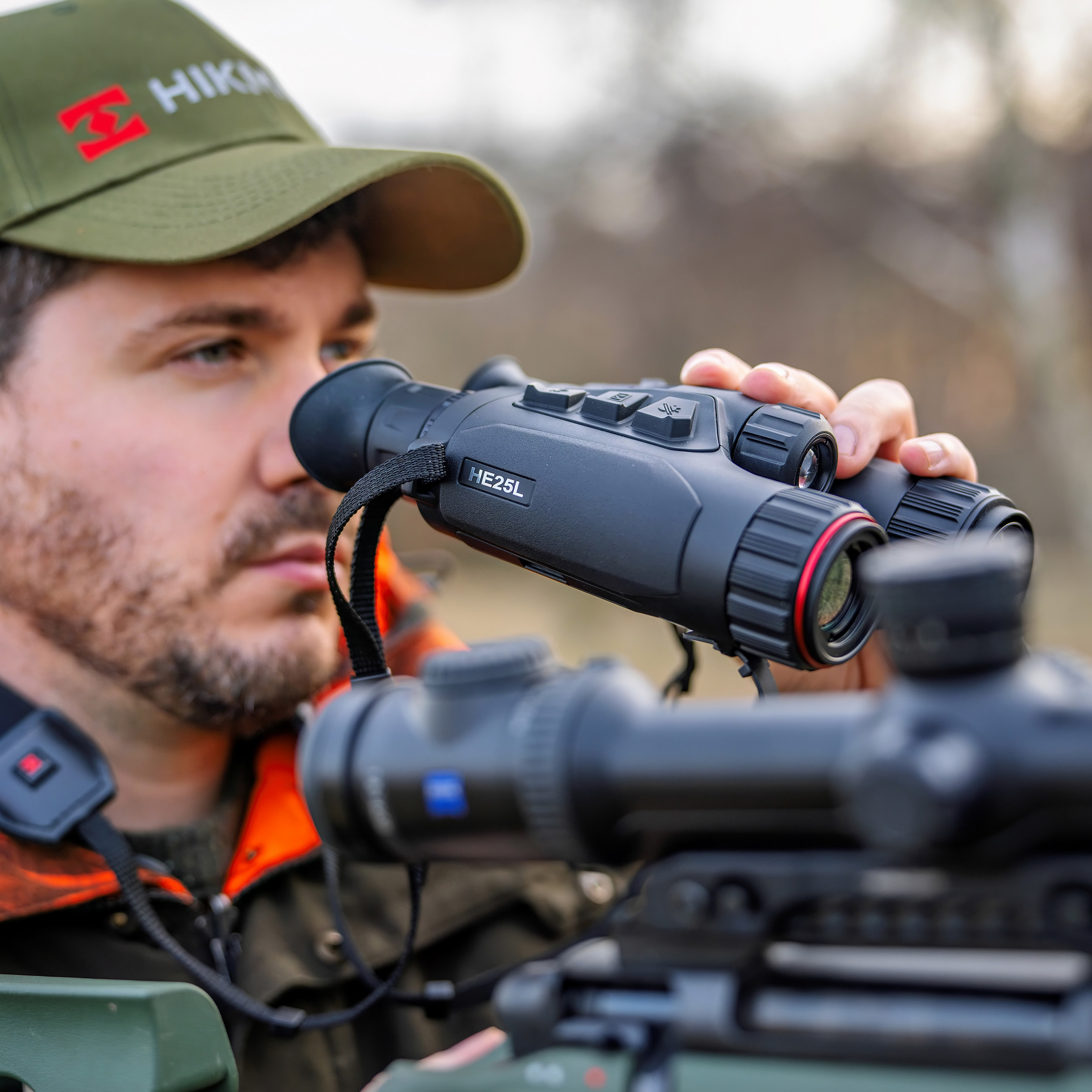 Lornetka termowizyjna termowizor HIKMICRO Habrok 4K HE25L LRF 850 nm - obrazek 8