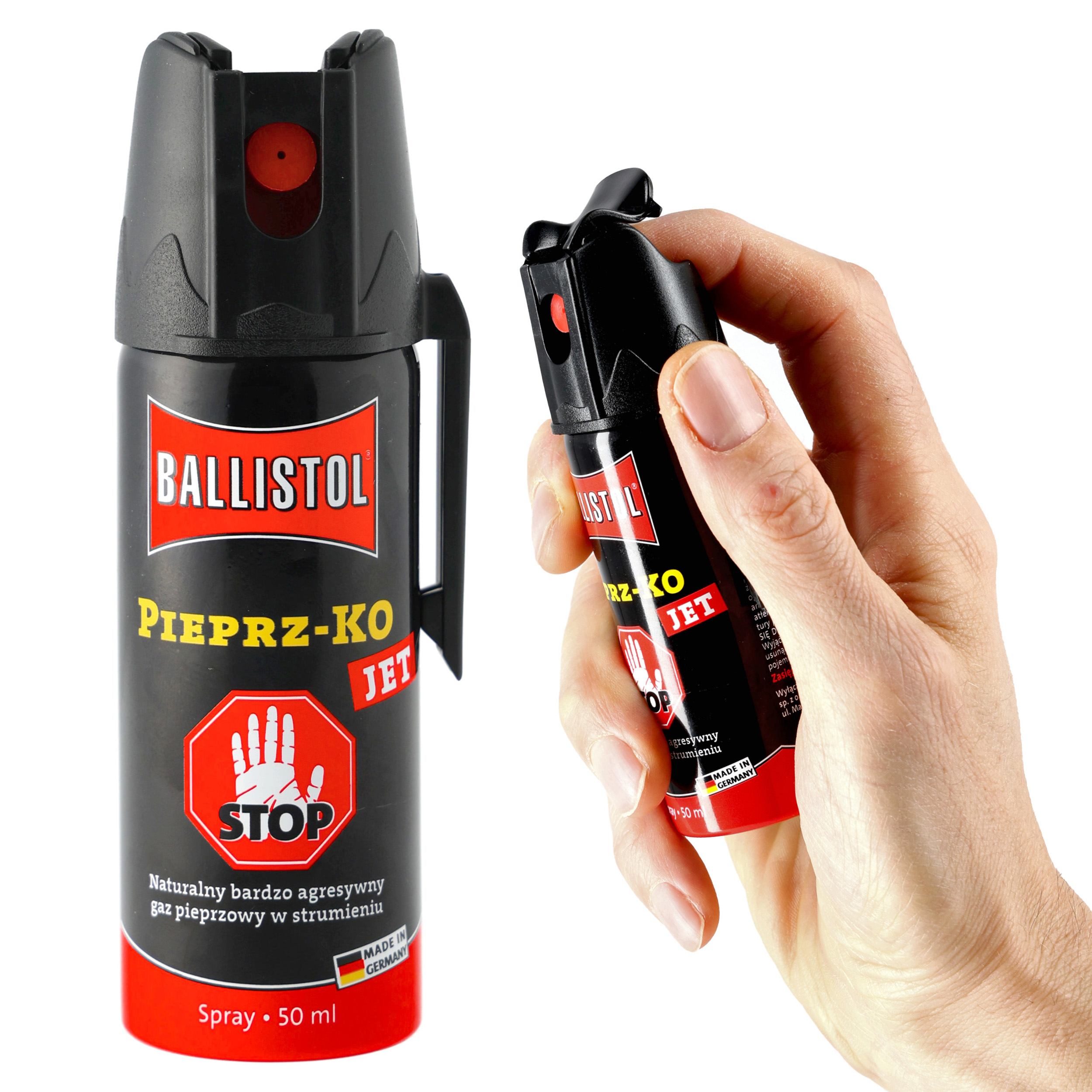 Gaz pieprzowy Klever KO Defenol Jet (strumień) 50 ml - obrazek 6