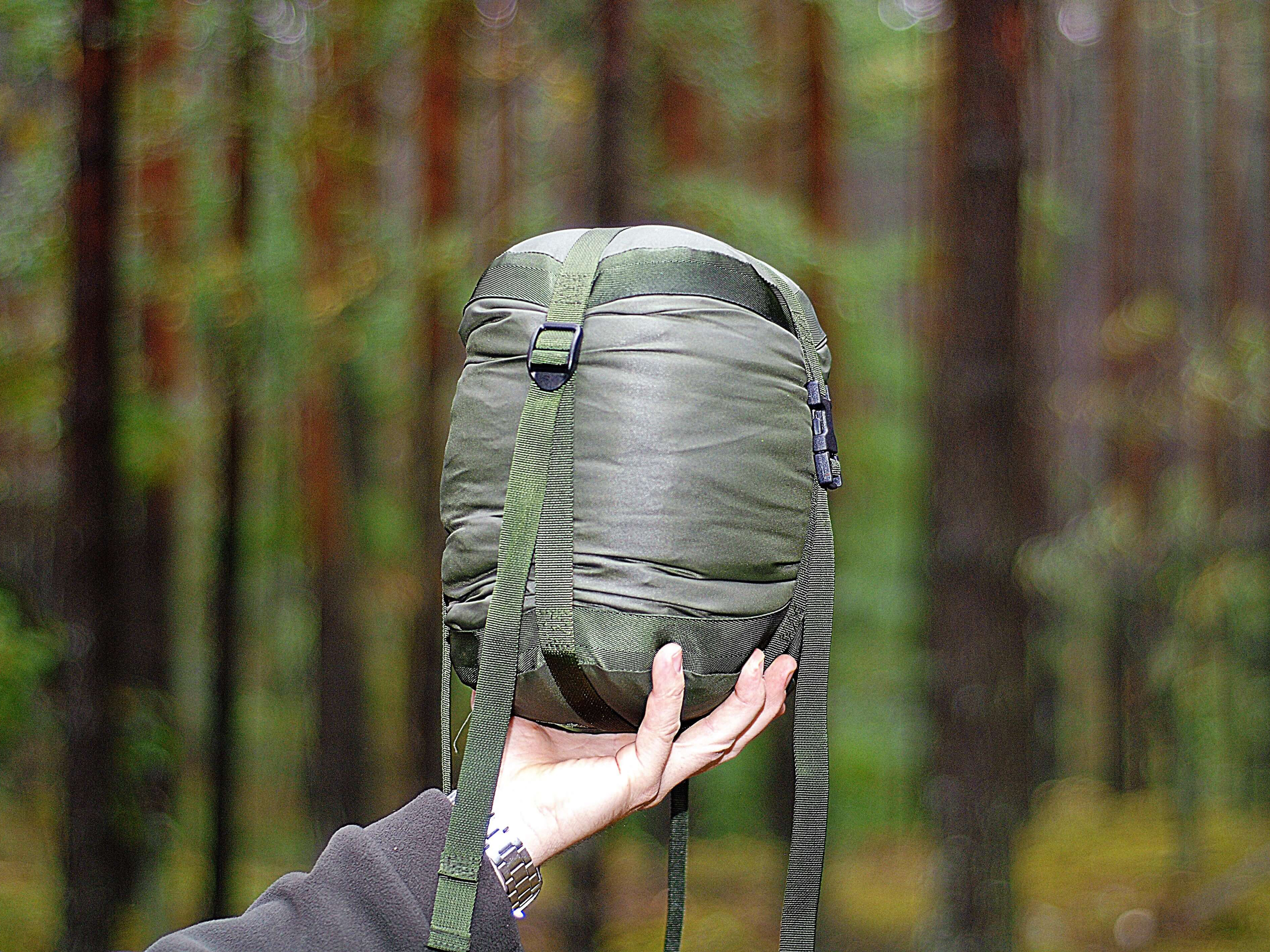 Hamak Flyhamak OutDoor II ciemnooliwkowy - obrazek 8