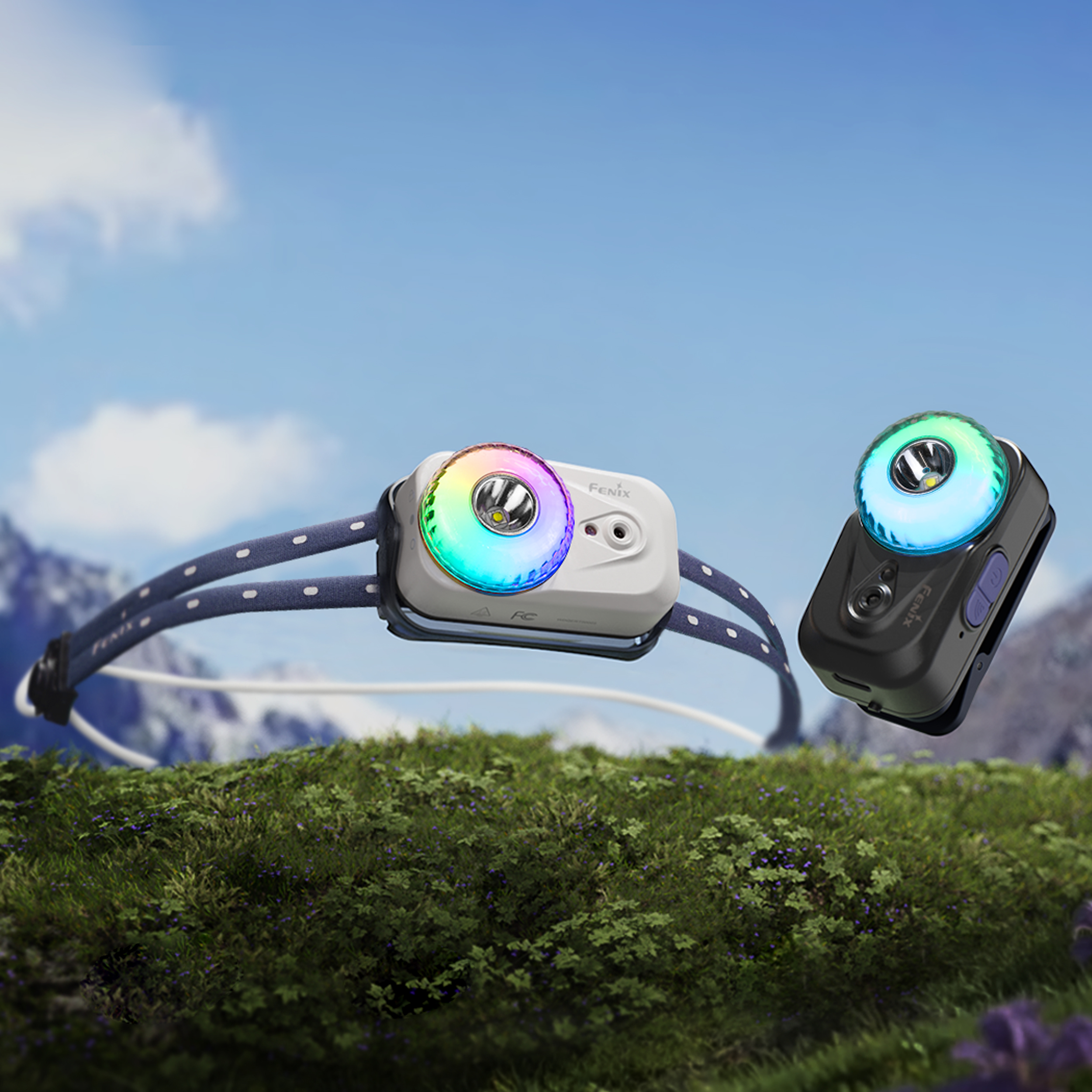 Latarka czołowa Fenix HL17R biała - obrazek 6