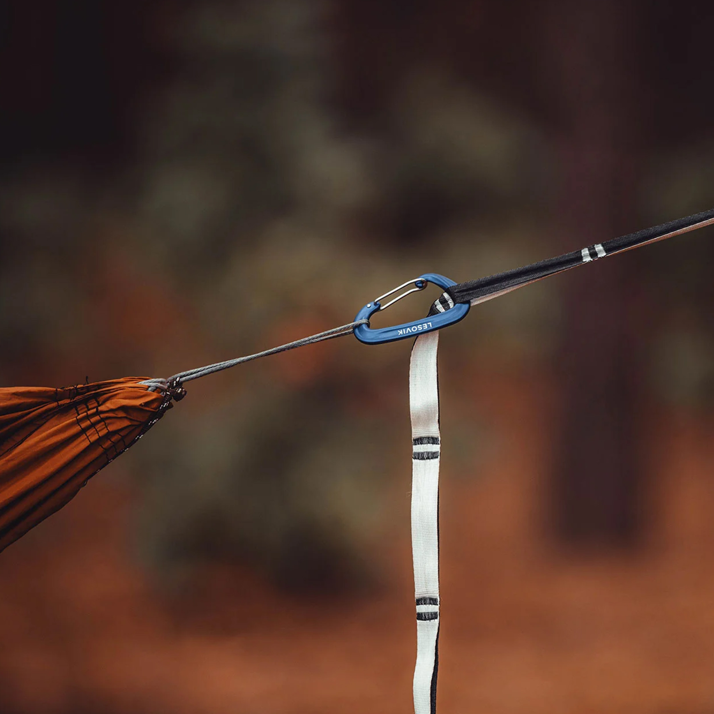 Hamak Lesovik Draka z zawieszeniem Sneka golden brown - obrazek 7