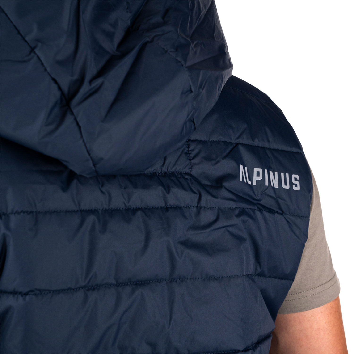 Kamizelka męska Alpinus Athos Body Warmer granatowa 2XL - obrazek 5