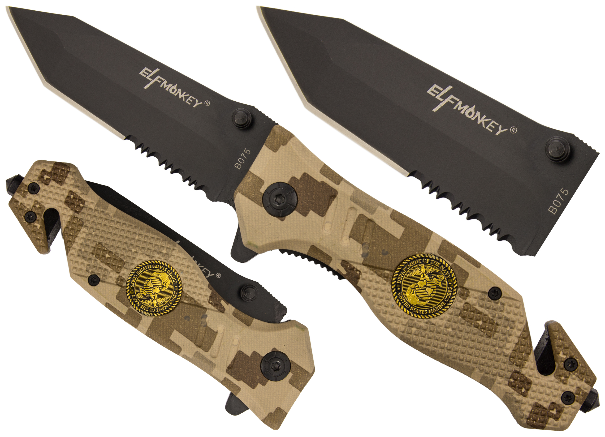 Nóż składany Kandar N343 kamuflaż cyfrowy - obrazek 6