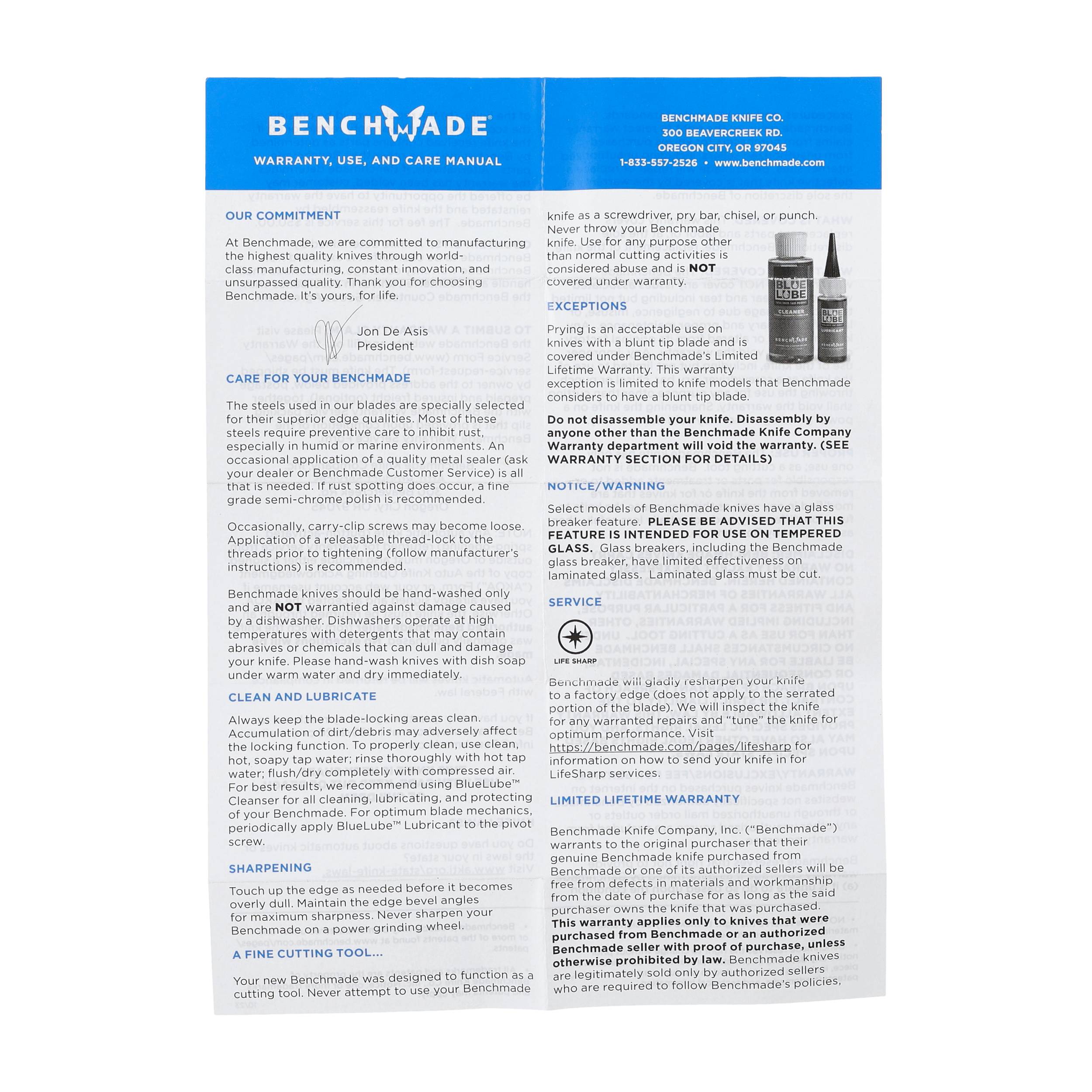 Nóż treningowy Benchmade 176BK-Combo SOCP Dagger - obrazek 7