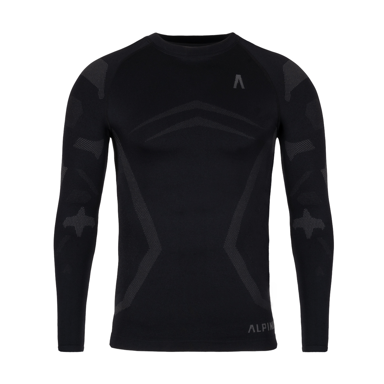 Bielizna męska Alpinus termoaktywna Idre Set czarna M - obrazek 2