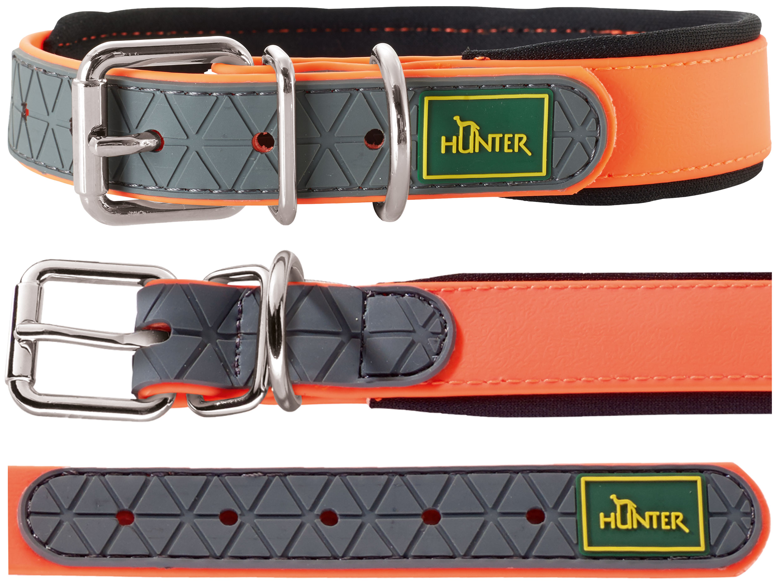 Obroża Convenience Comfort 40 neon pomar. - obrazek 3