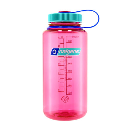 Butelka Nalgene Wide Mouth 1 l różowa z szerokim wlewem