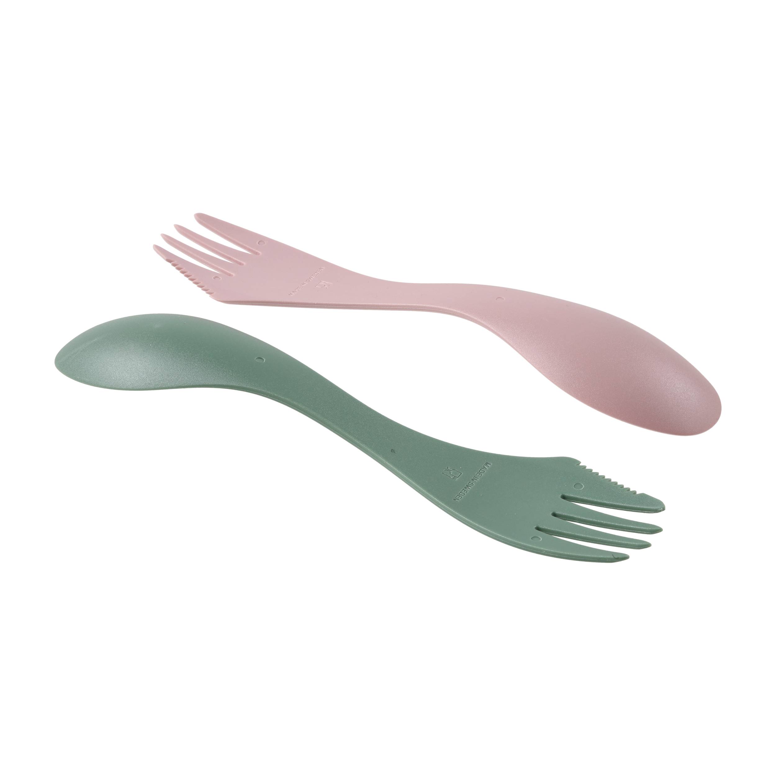 Łyżkowidelec Light My Fire Spork M Bio zielono-róż - obrazek 4