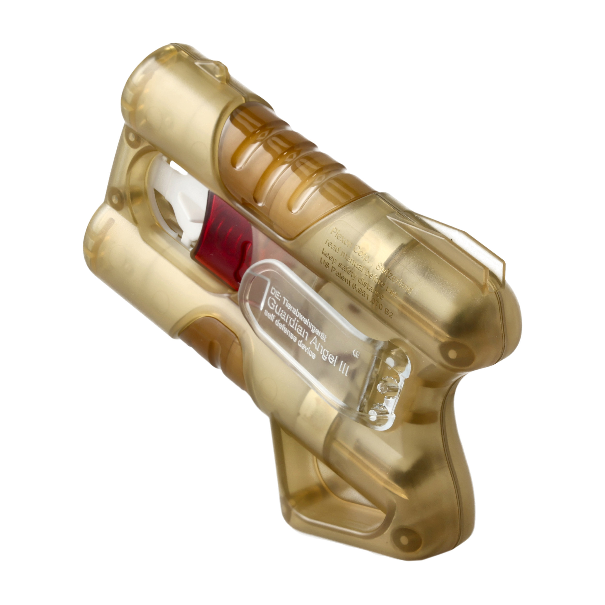 Miotacz gazu Guardian Angel III Piexon złoty - obrazek 4