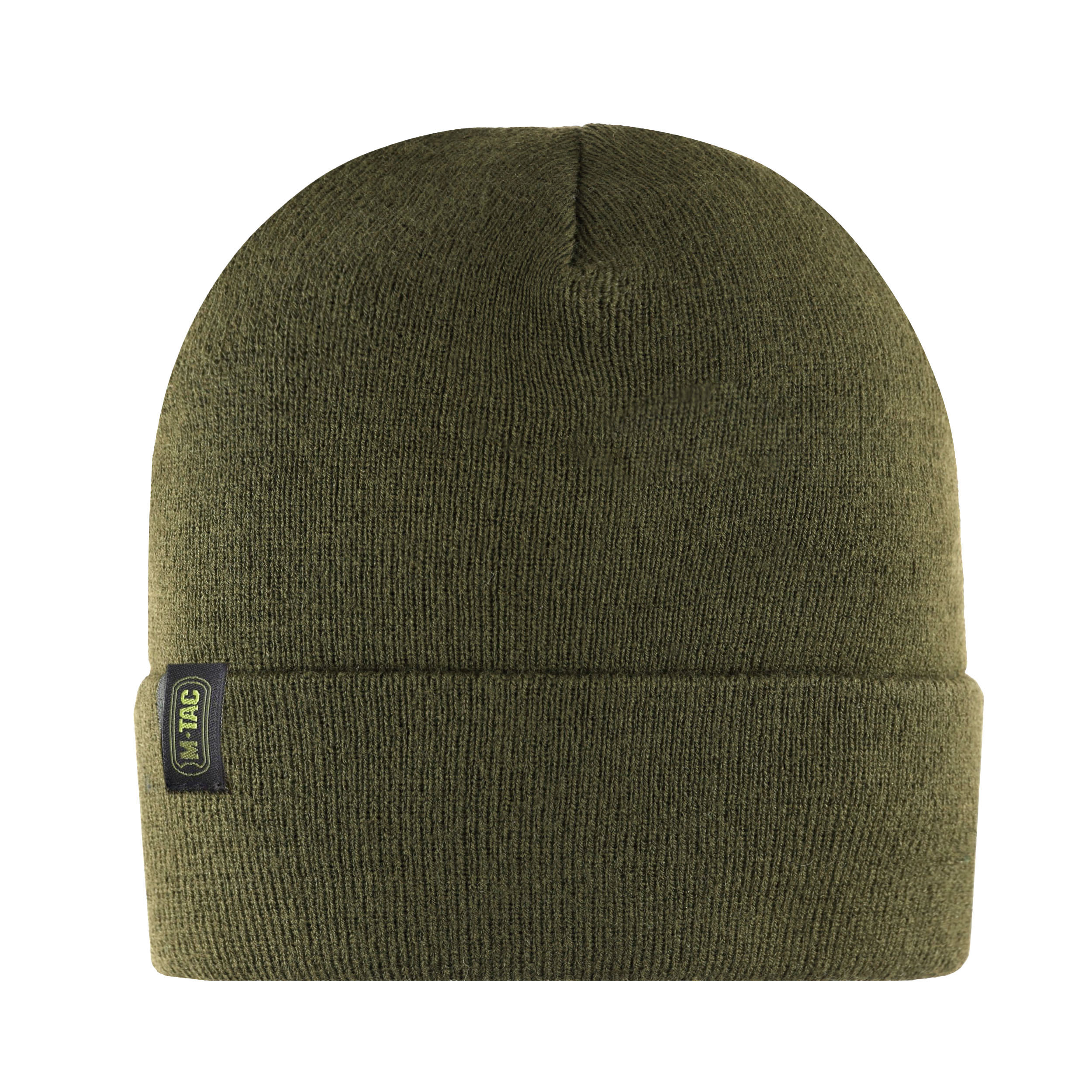 Czapka M-Tac dzianinowa 100% akryl cienka przędza oliwkowa L/XL