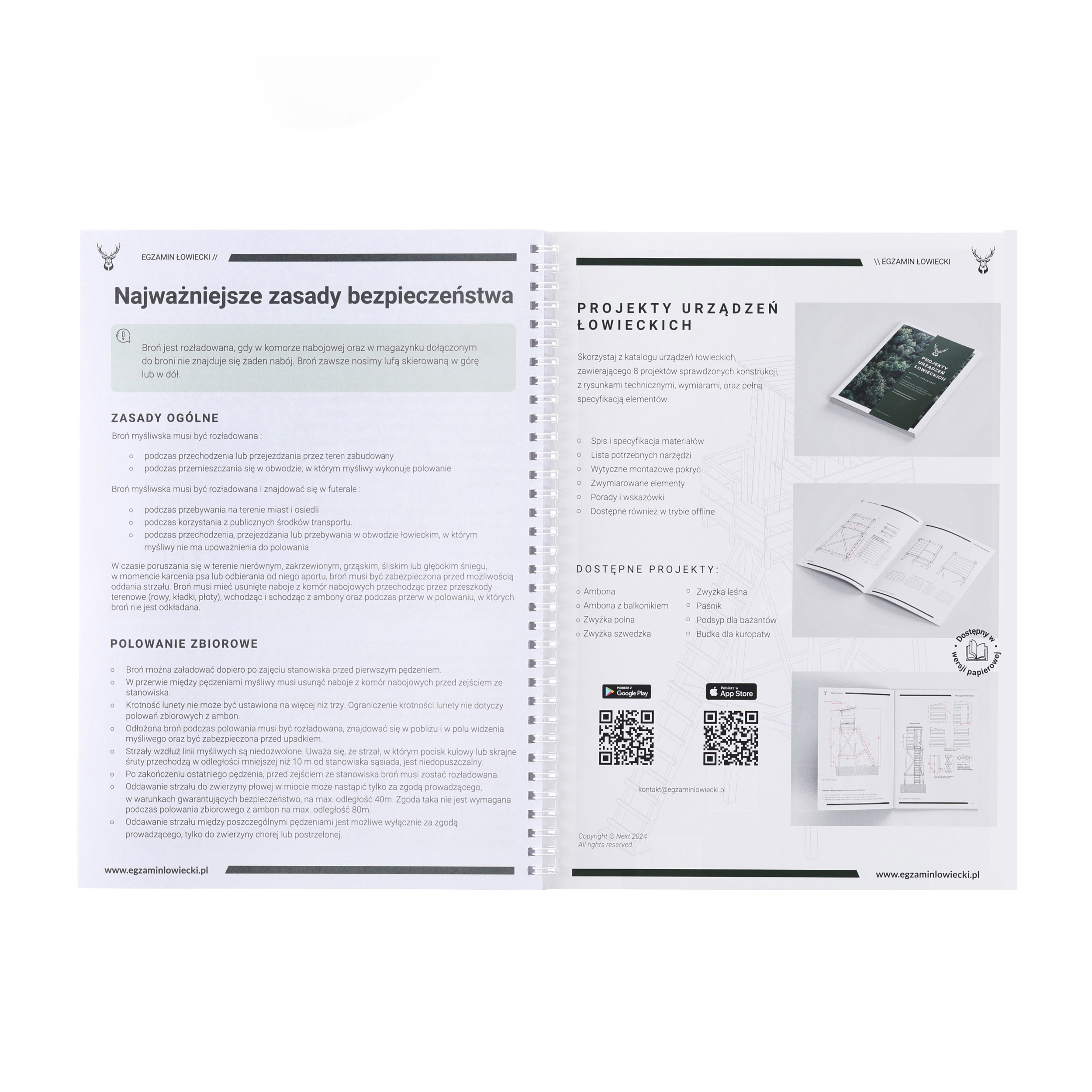 Kołozeszyt kursanta „Zostań myśliwym" - obrazek 2