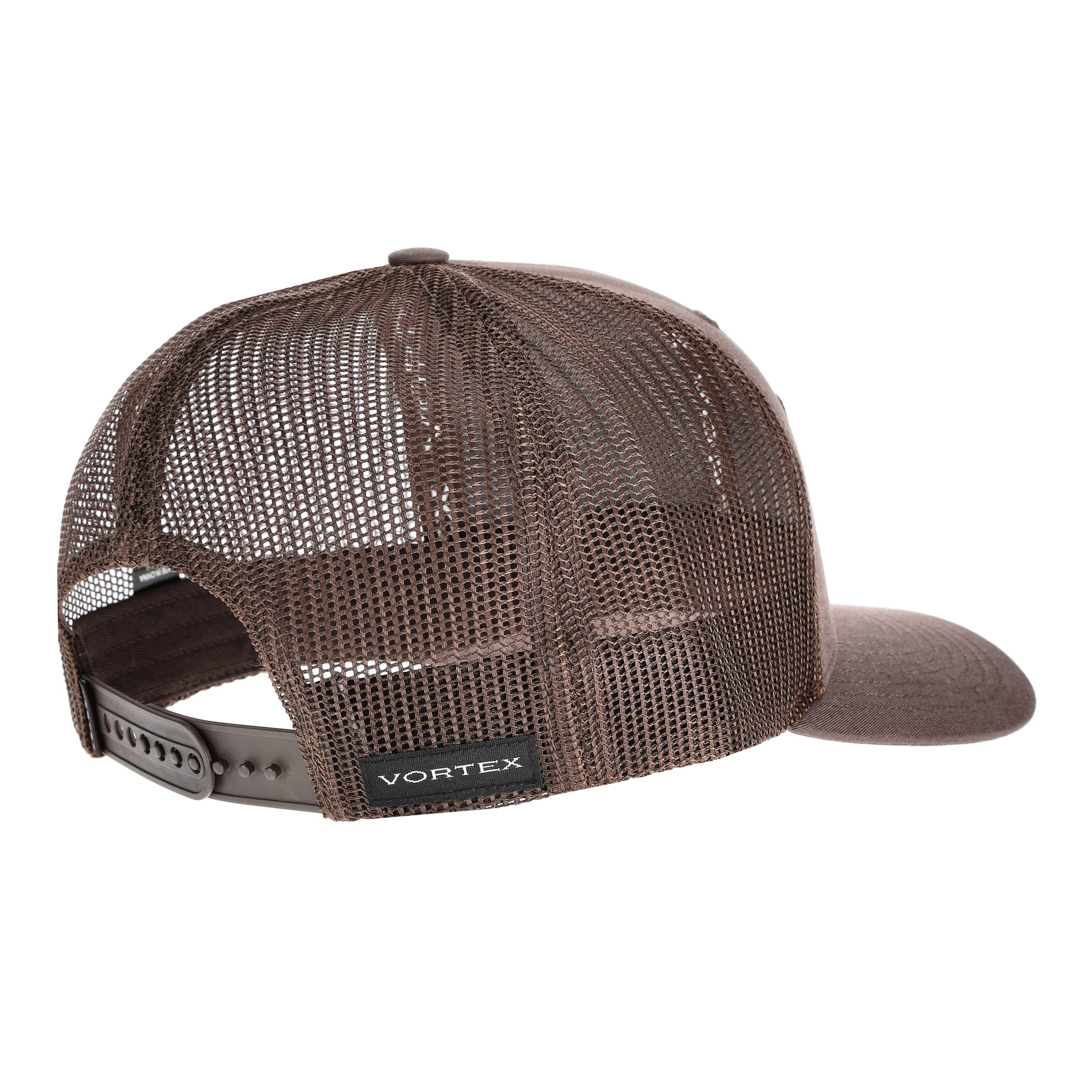 Czapka z daszkiem męska Vortex Force On Force brązowa - obrazek 2