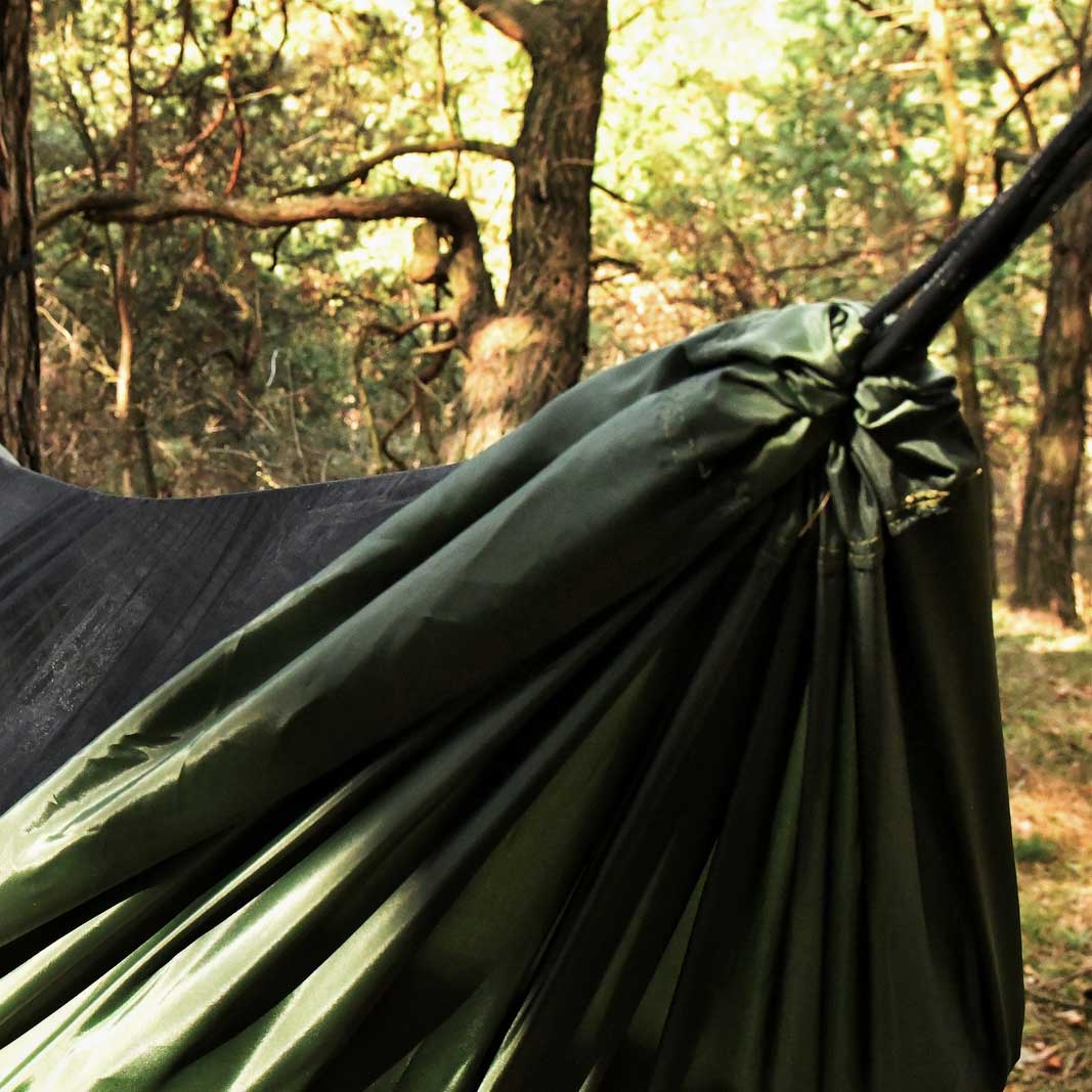 Hamak TigerWood Ważka V1 long z moskitierą zielony - obrazek 5