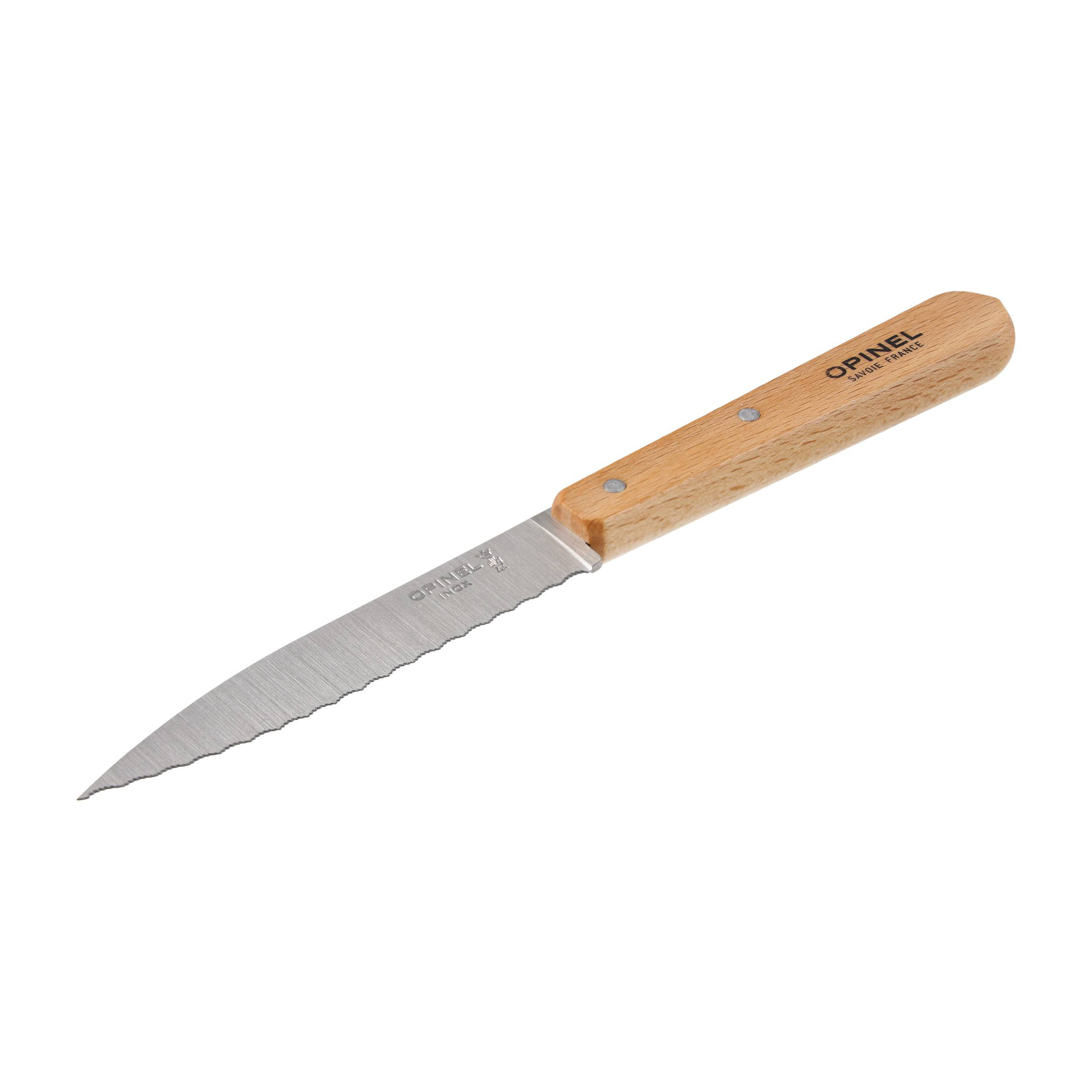 Nóż kuchenny Opinel Serrated Natural 113 - obrazek 4