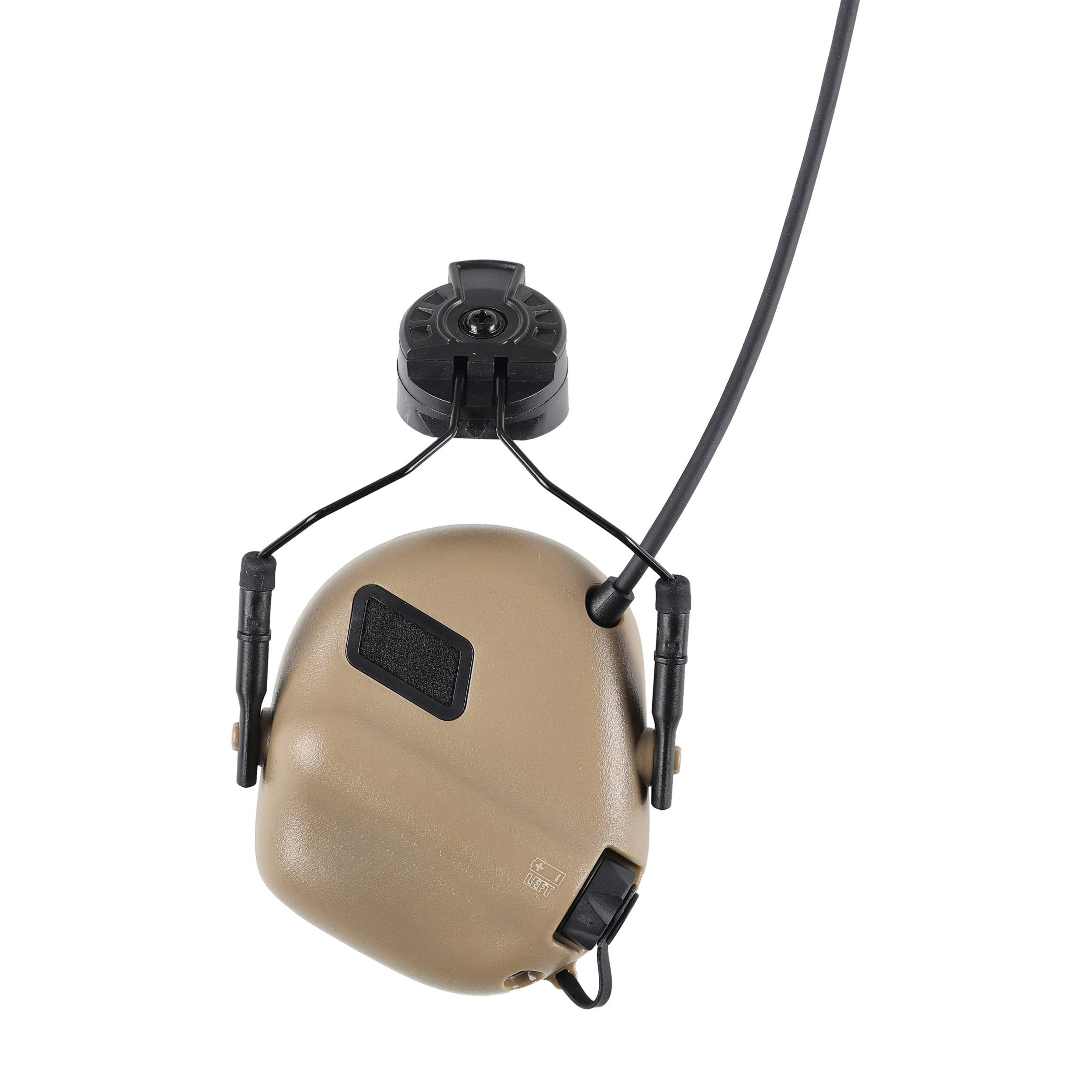 Aktywne ochronniki słuchu do hełmów Earmor M31H-TN/ARC Plus Fast coyote tan - obrazek 4