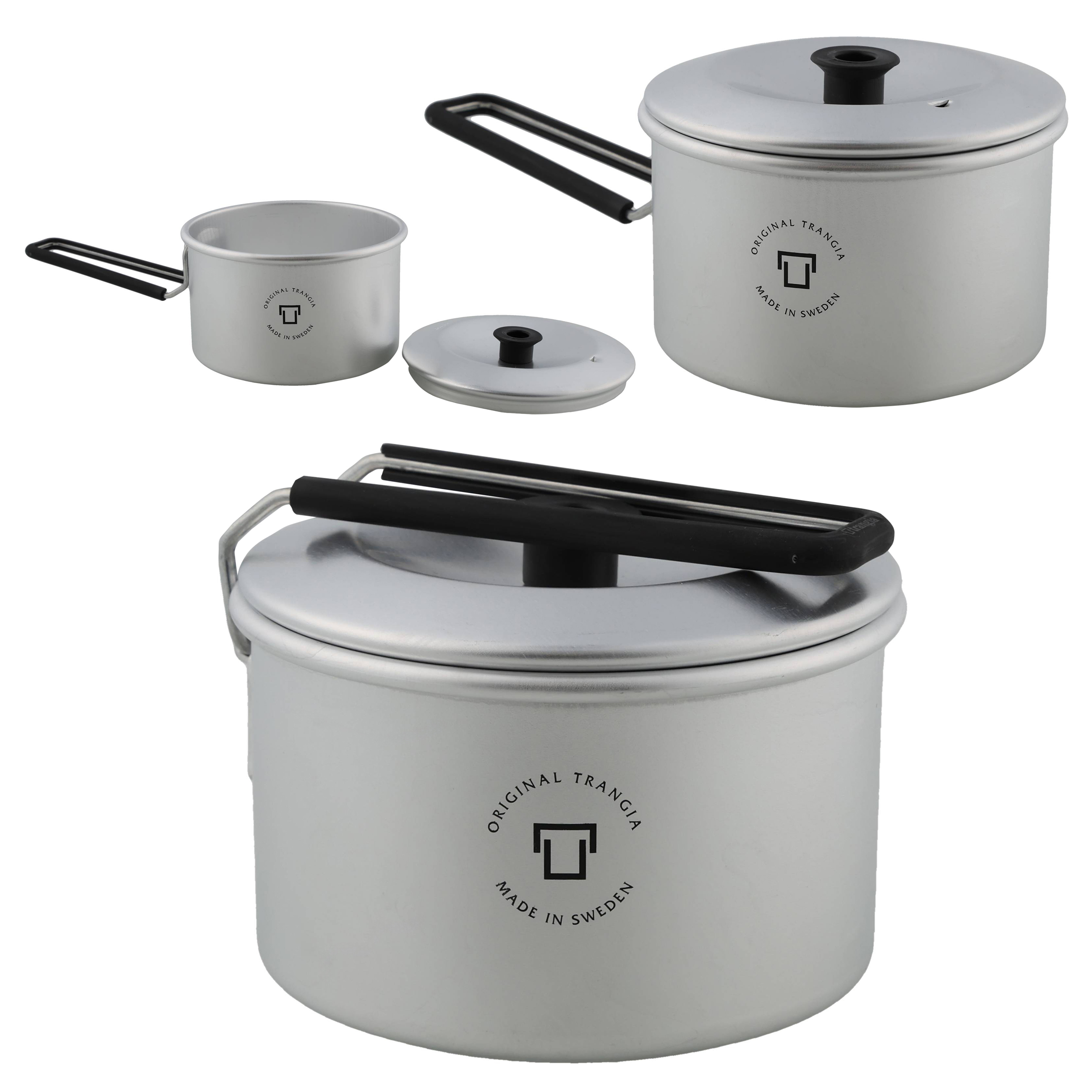 Kubek aluminiowy Trangia z przykrywką T-Cup 500 ml czarny - obrazek 4