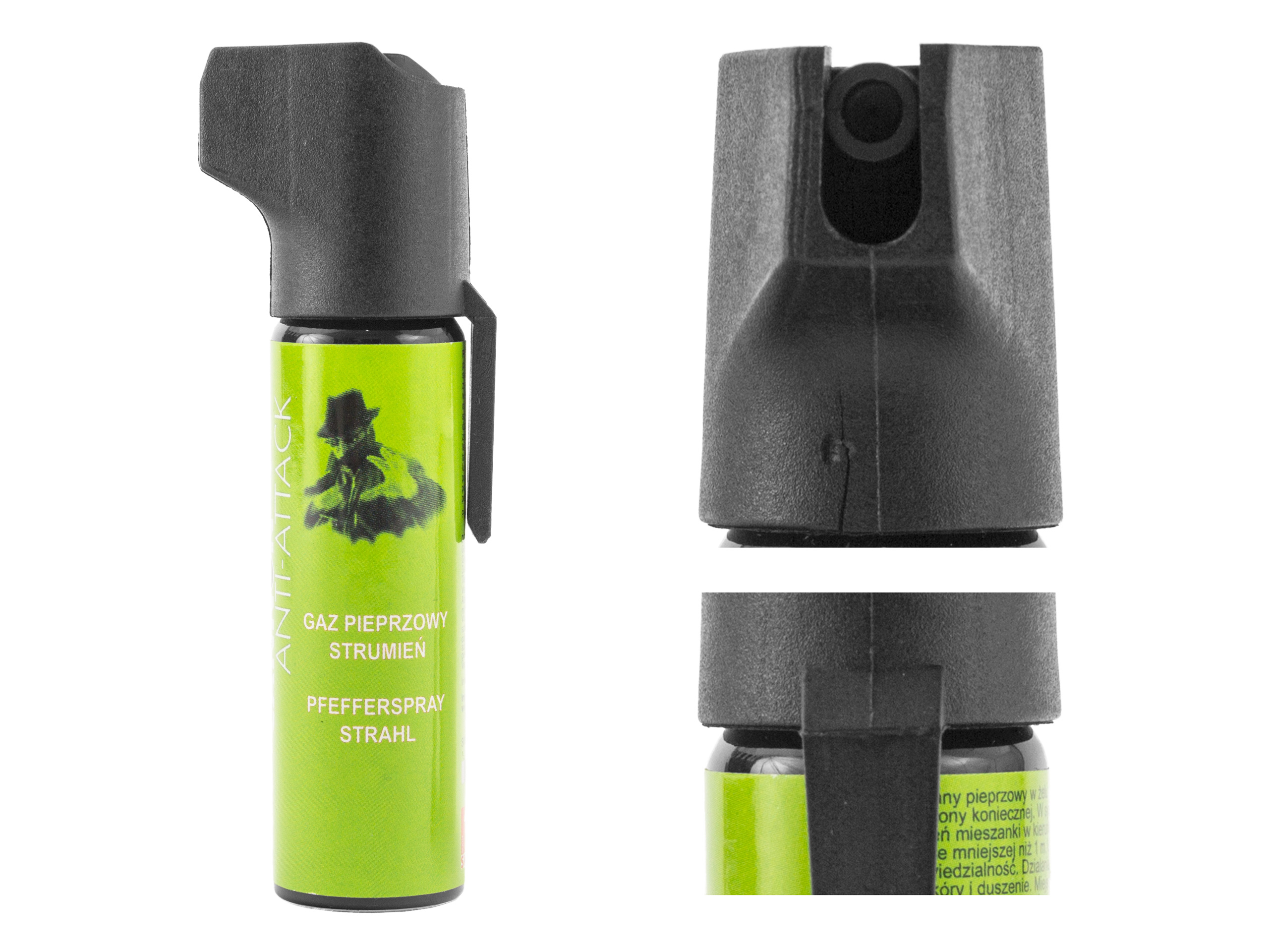 Gaz żel pieprzowy p/w ludziom CANNON 25 ml zielony - obrazek 4