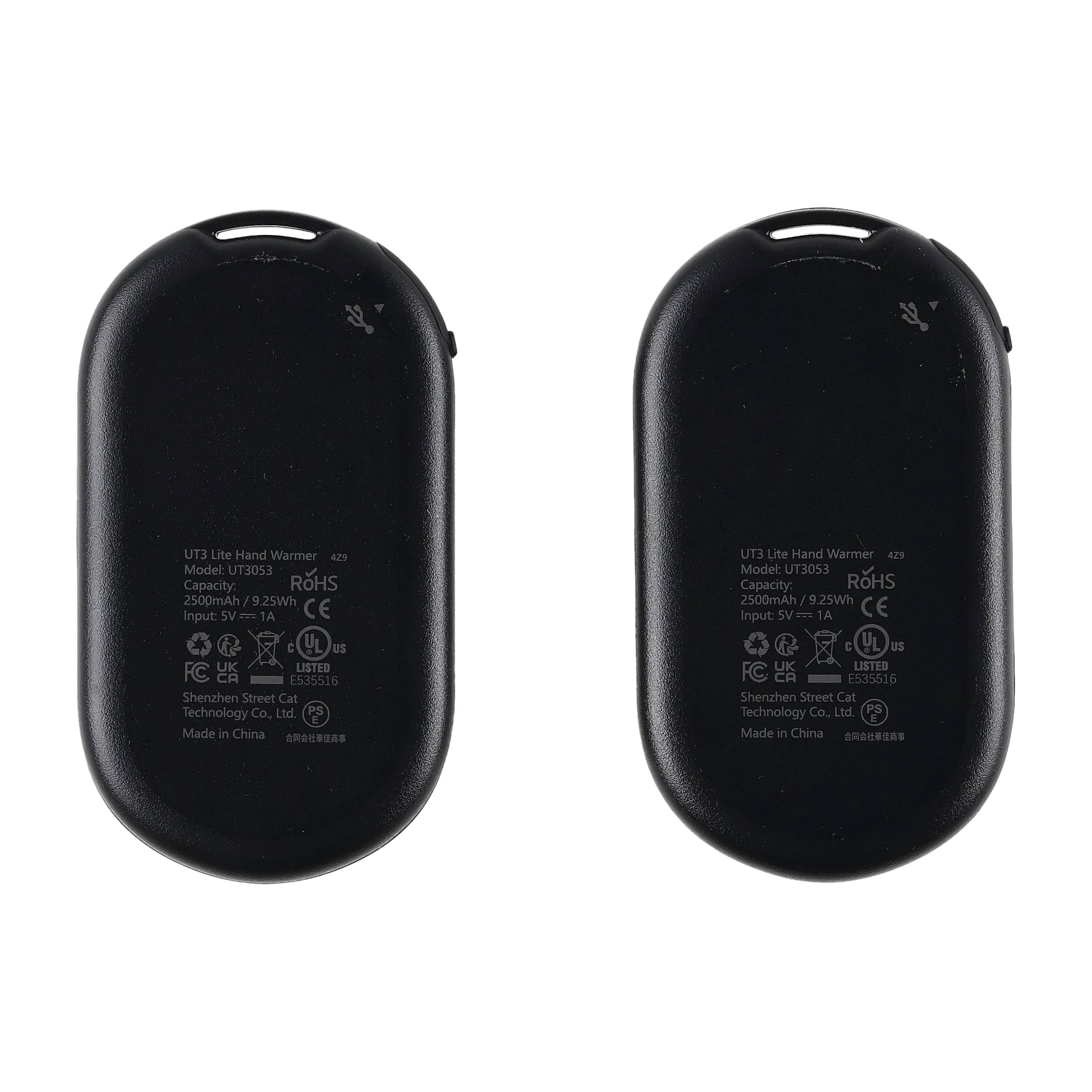 Ogrzewacz elektroniczny do rąk Ocoopa UT3 Lite czarno-pomarańczowy - obrazek 3