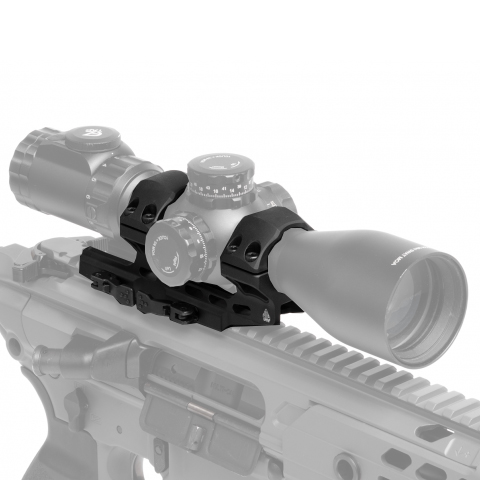 Montaż jednoczęściowy, wysoki, szybki Leapers UTG Accu-Sync 30/22 cantilever 34 mm czarny - obrazek 4