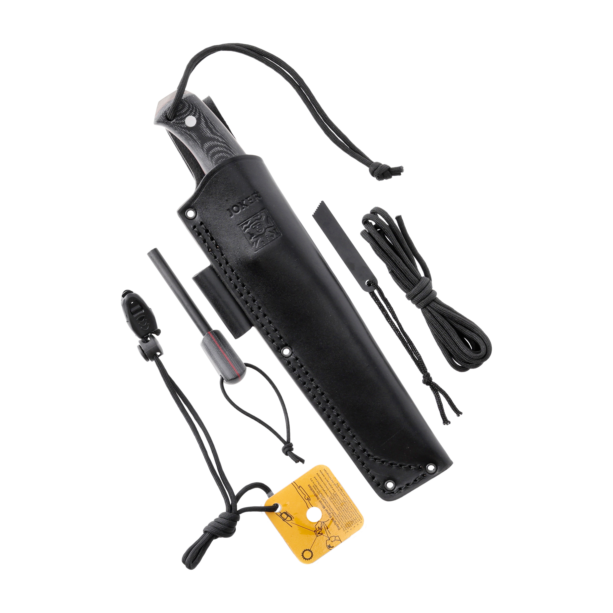 Nóż bushcraft Joker Nomad 6.5 CM137-P z krzesiwem - obrazek 5