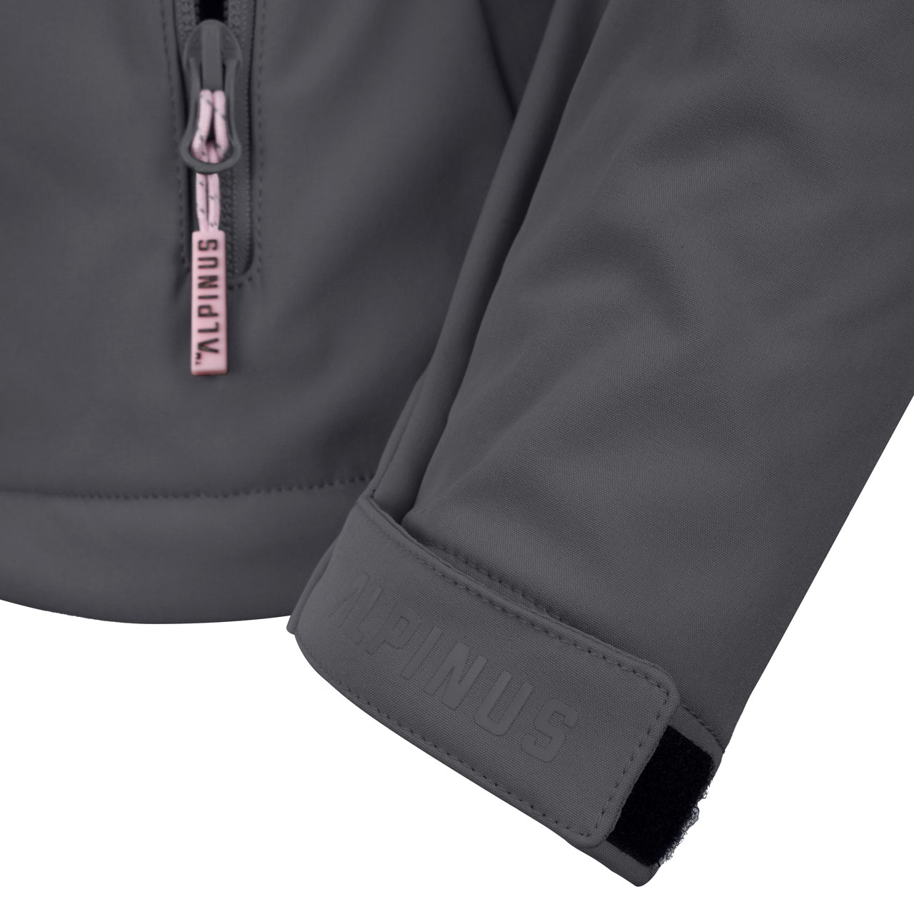 Kurtka damska Alpinus Softshell Bergamo grafitowa M - obrazek 6