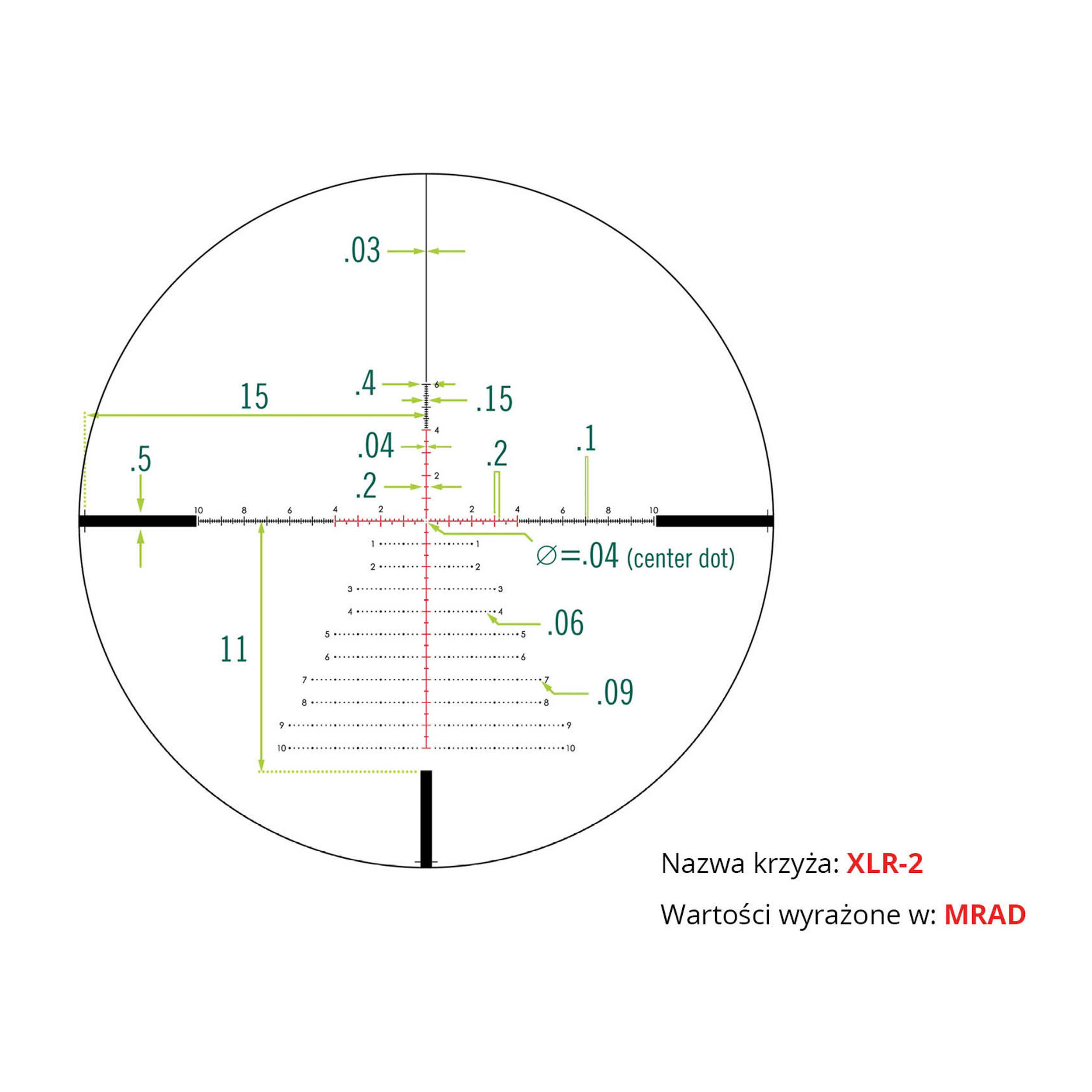 Luneta celownicza Vortex Razor HD LHT 4,5-22x50 FFP 30 mm AO XLR-2 MRAD - obrazek 7