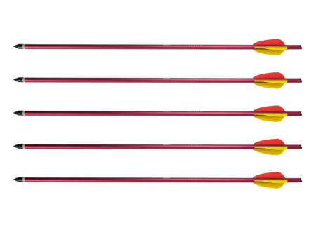 Bełt Poe Lang aluminiowy 20" 5 szt. czerwony