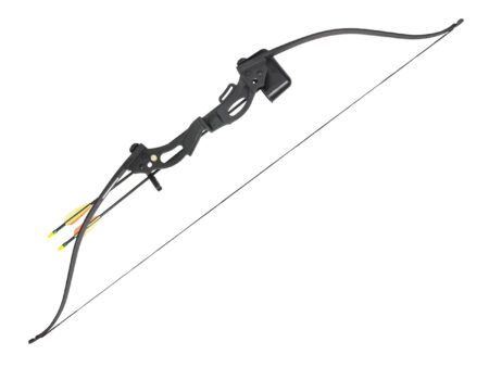 Łuk klasyczny dla dzieci i młodzieży Ek Korrigan 10-15 lb 48,5" czarny